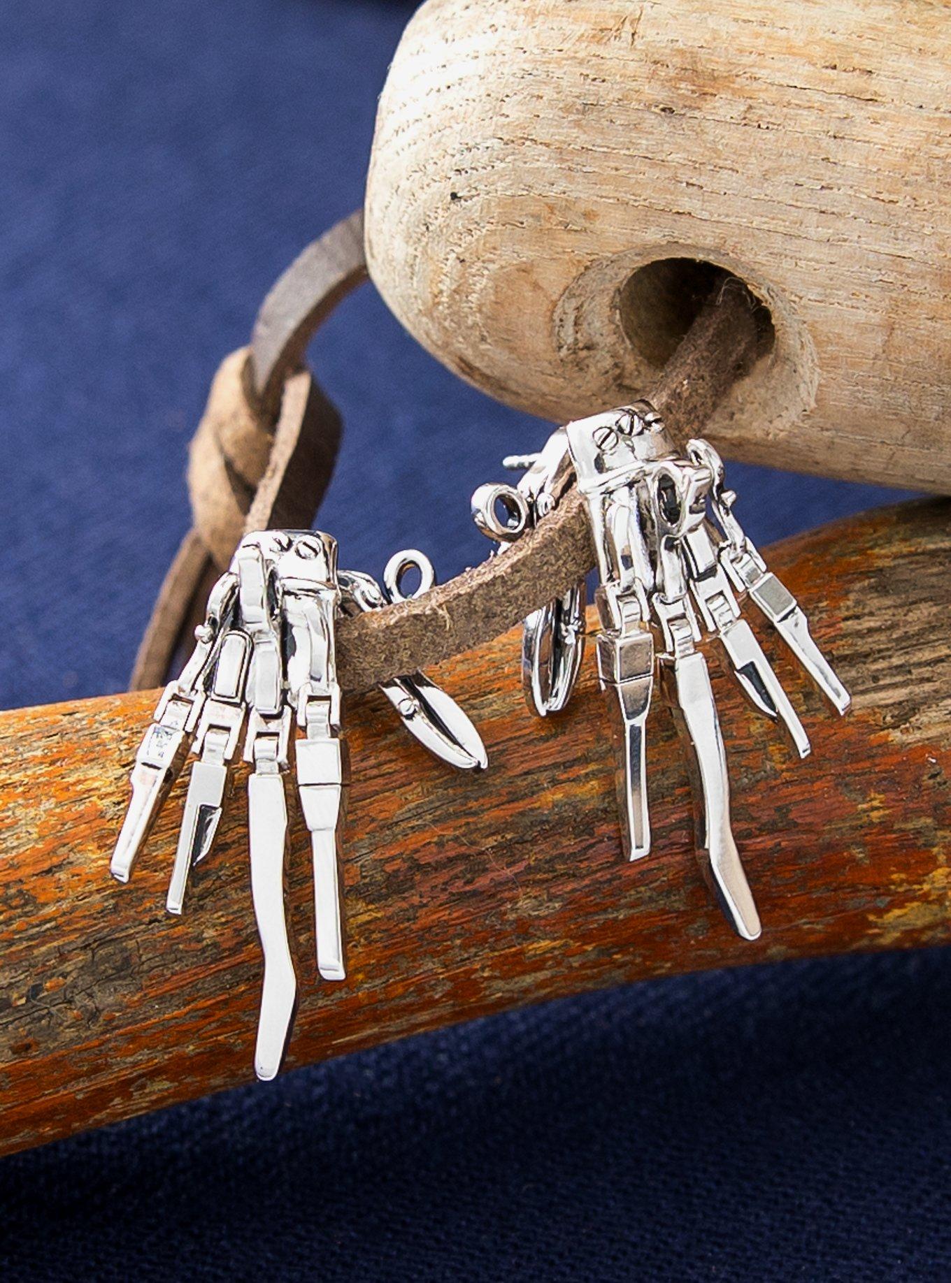 Edward Scissorhands X RockLove Articulated Scissor Earrings