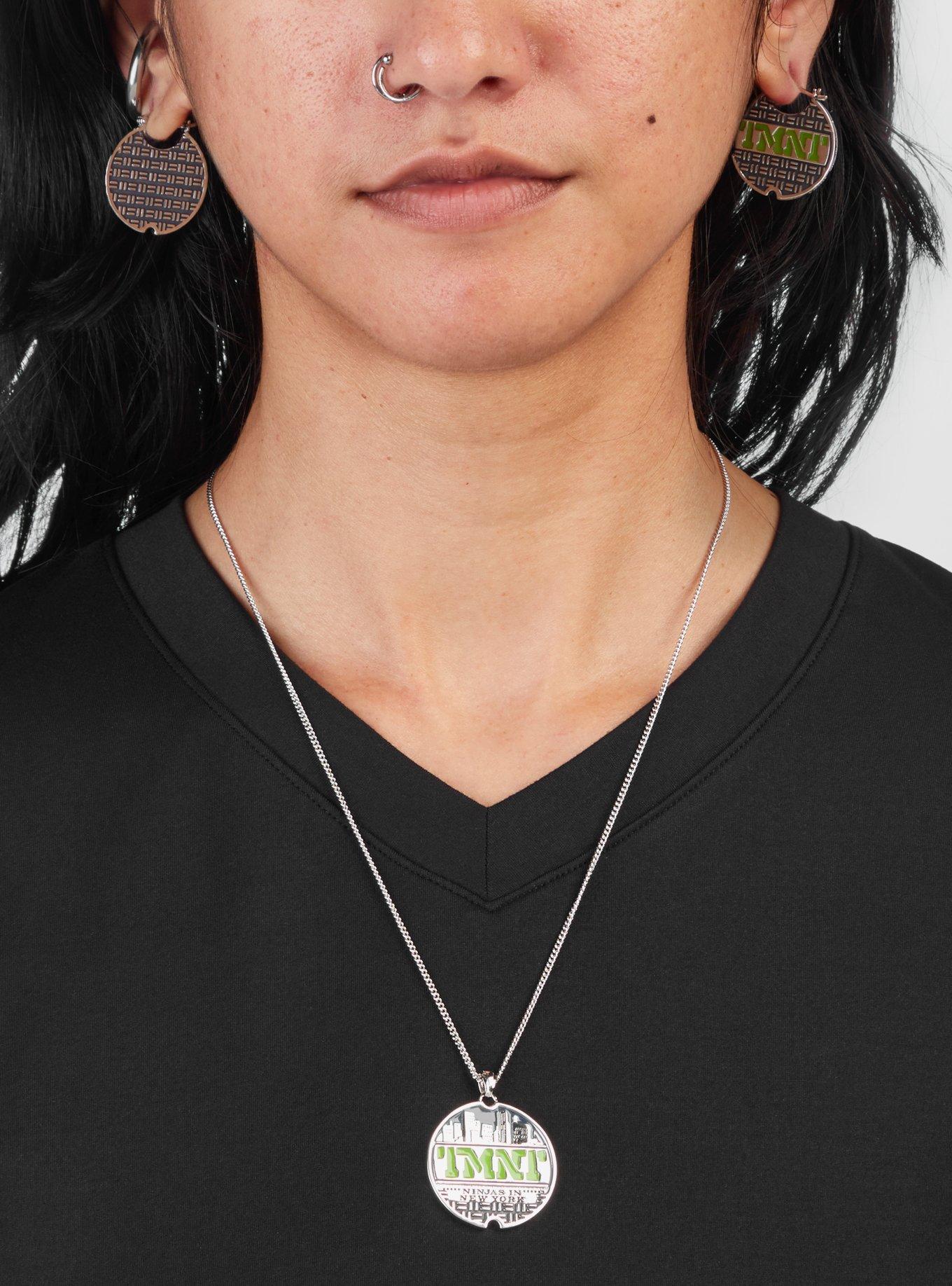 Teenage Mutant Ninja Turtles X RockLove Sewer Lid Necklace, , hi-res