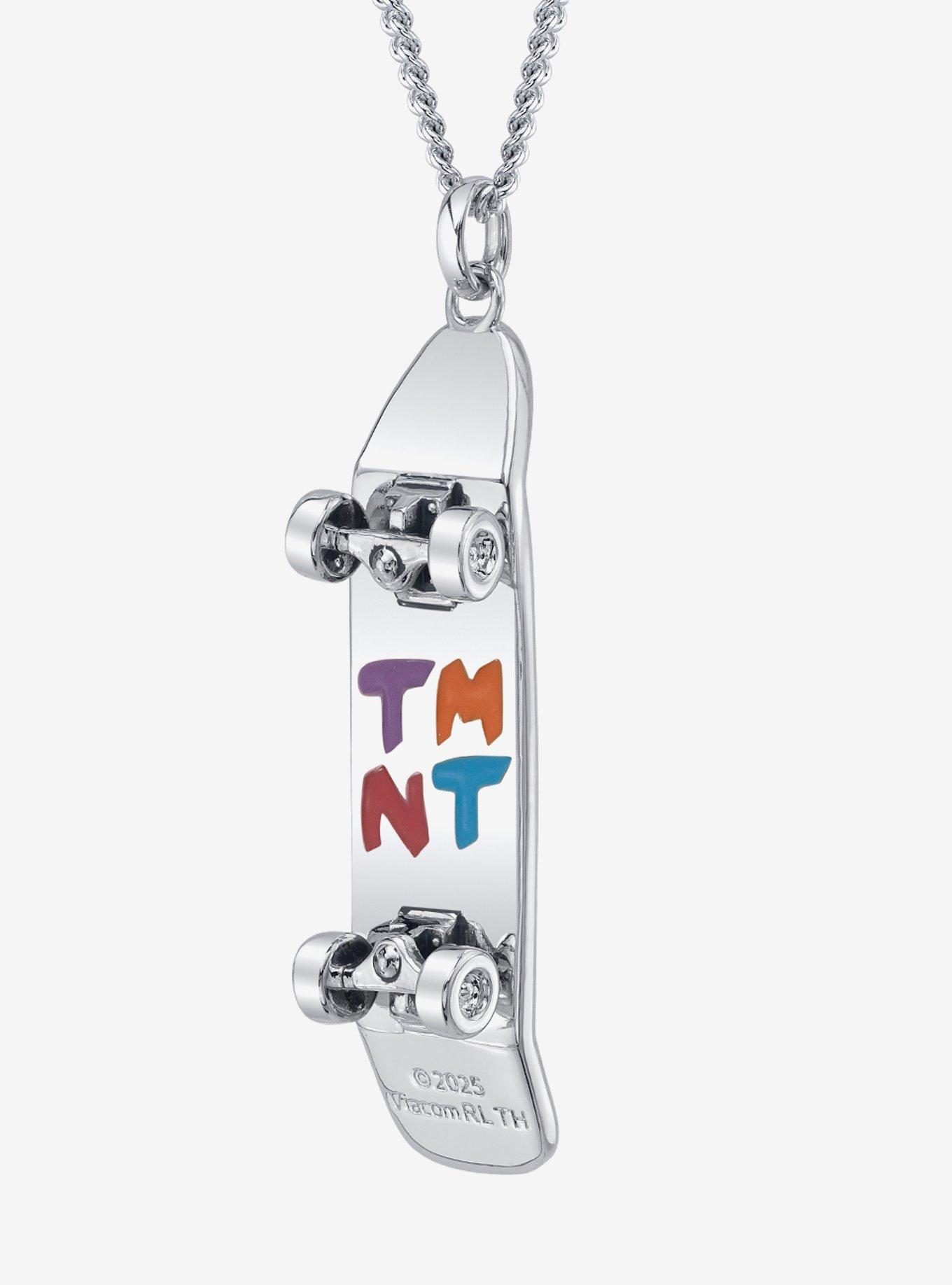 Teenage Mutant Ninja Turtles X RockLove Skateboard Necklace, , hi-res