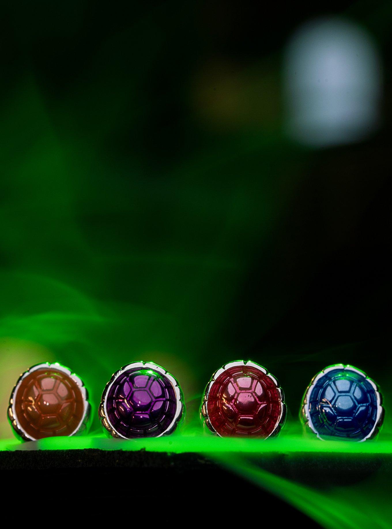 Teenage Mutant Ninja Turtles X RockLove Shell Stud Earrings Set, , alternate