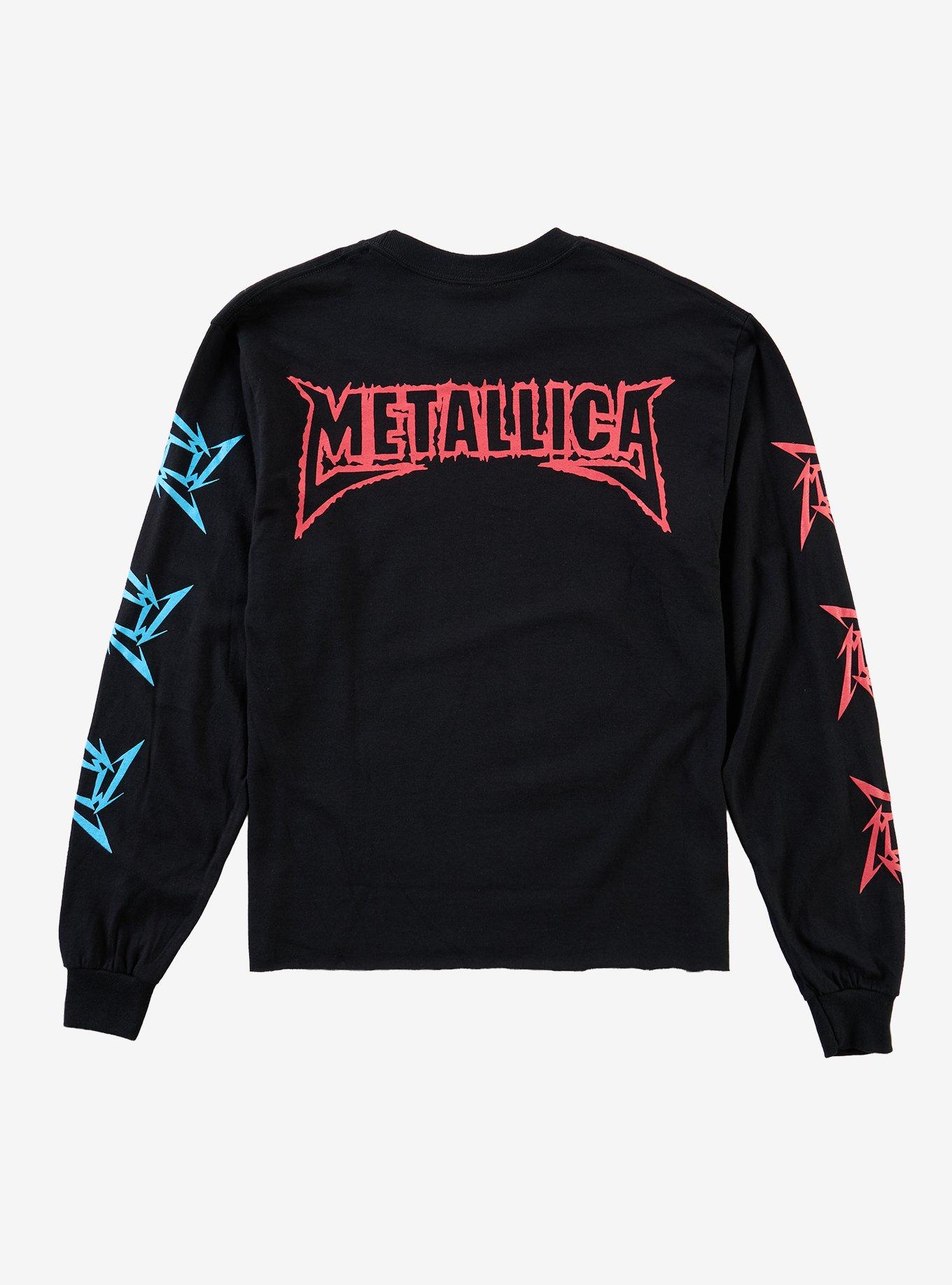 Metallica Fire & Ice Skulls Long-Sleeve T-Shirt, , hi-res