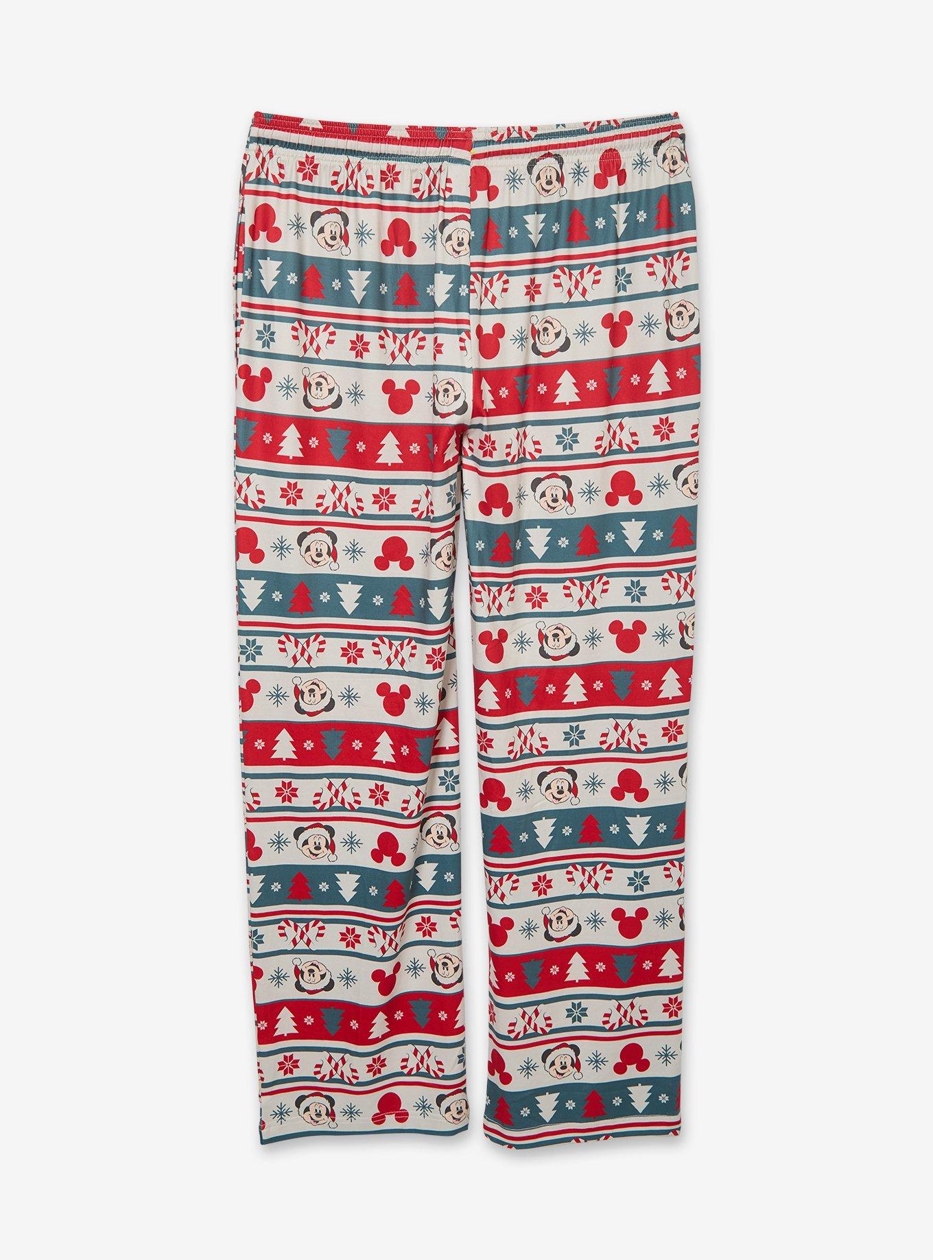 Disney Mickey Mouse Holiday Print Plus Sleep Pants - BoxLunch Exclusive