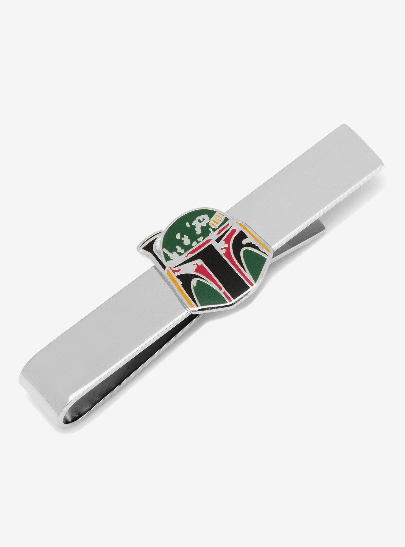 Star Wars Boba Fett Cufflinks, Tie Bar, and Dress Socks Gift Set, , hi-res
