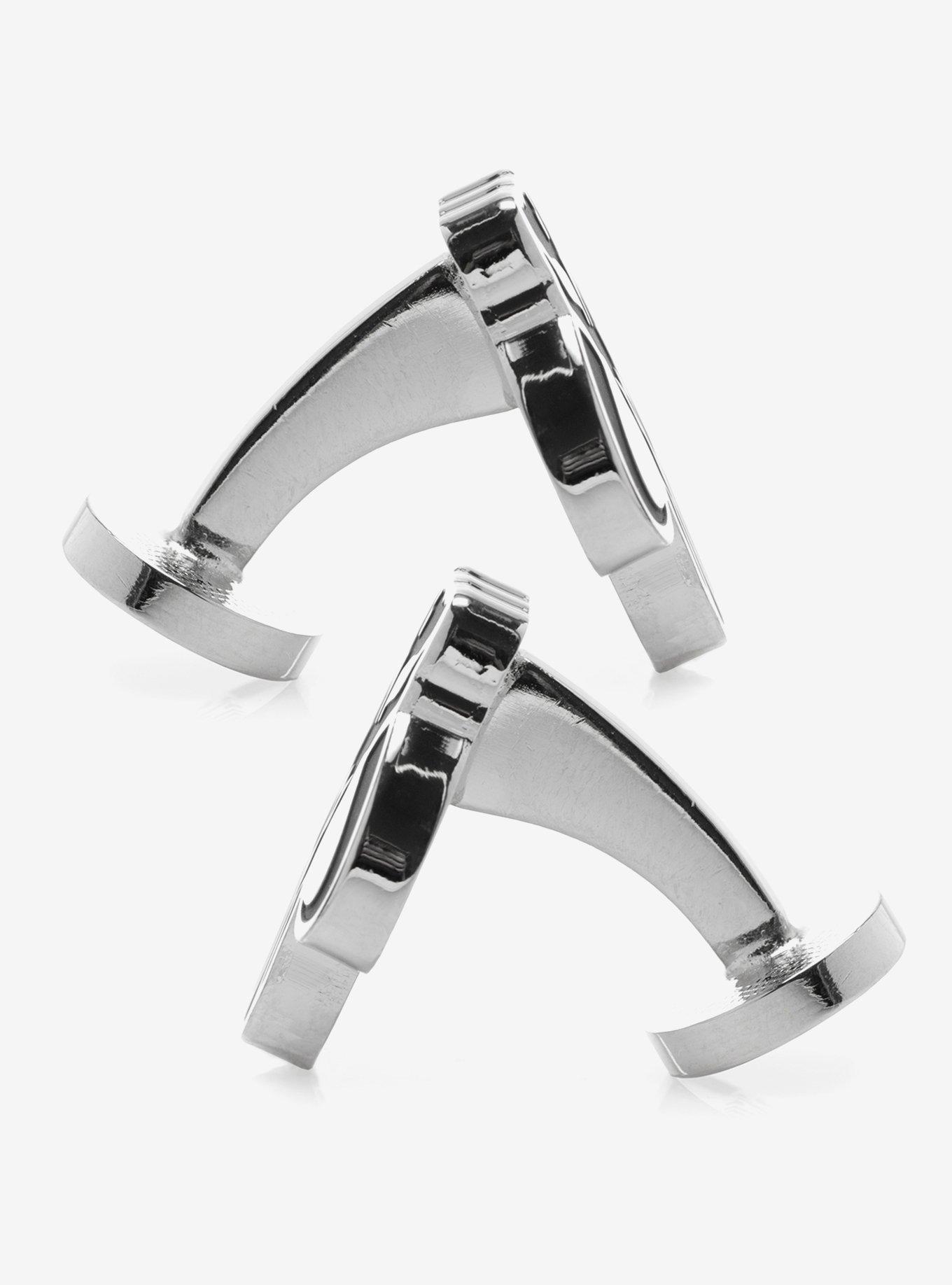 Star Wars Mandalorian Mythosaur Cufflinks and Tie Bar Gift Set, , alternate
