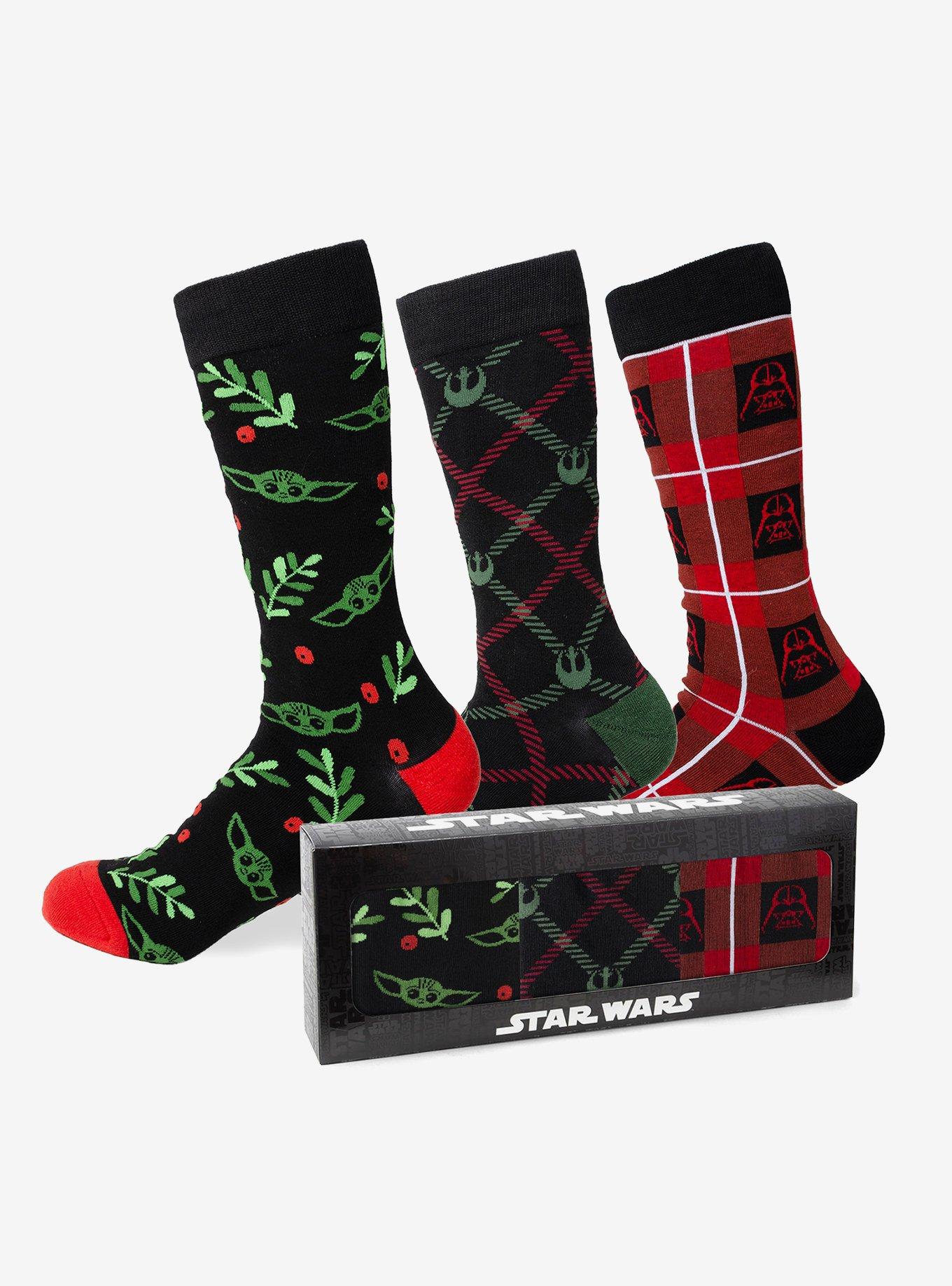 Star Wars Rebel Alliance Holiday Dress Socks and Lapel Pin Gift Set, , hi-res
