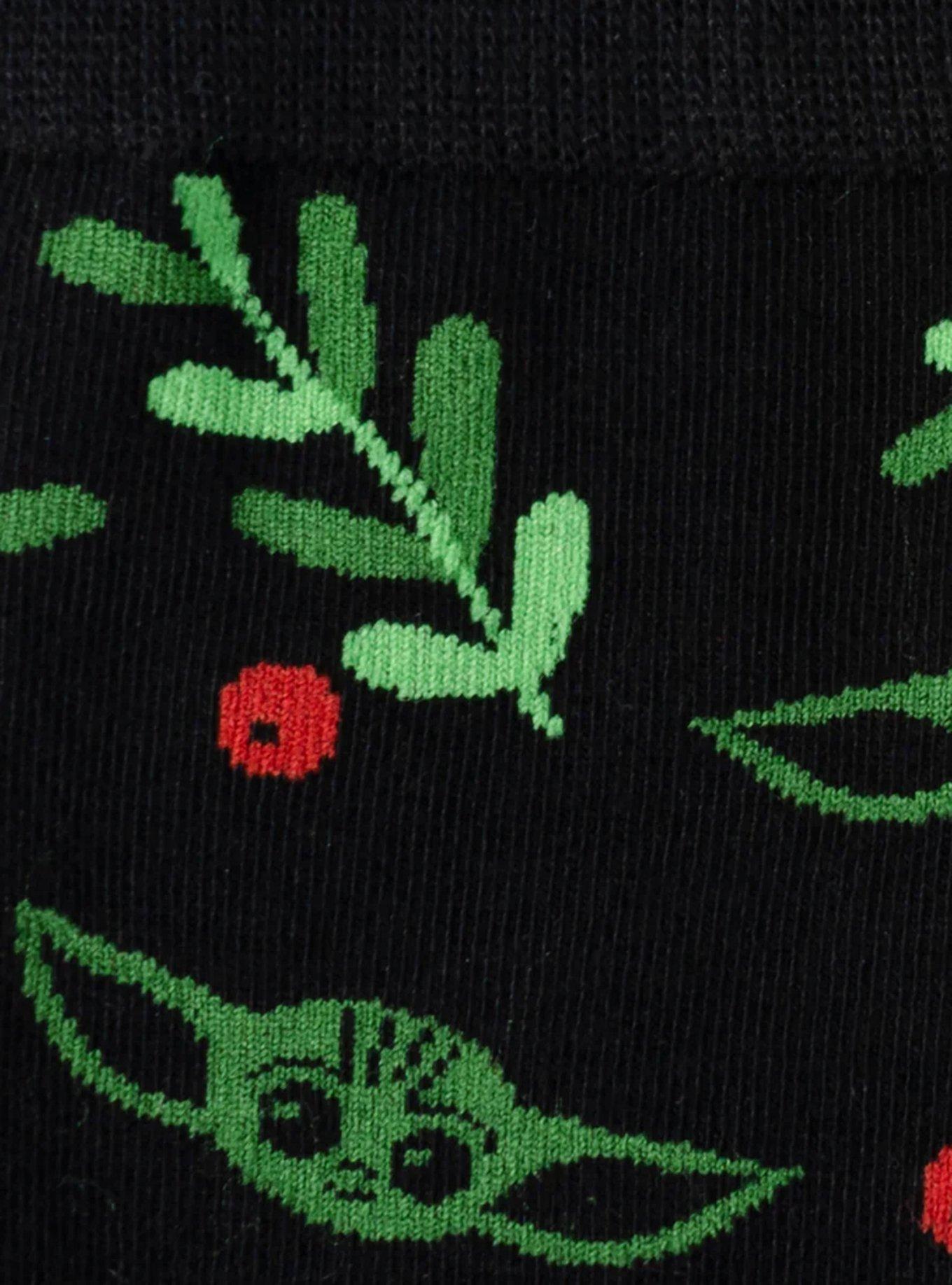 Star Wars Mandalorian Grogu Holiday Dress Socks and Lapel Pin Gift Set, , alternate