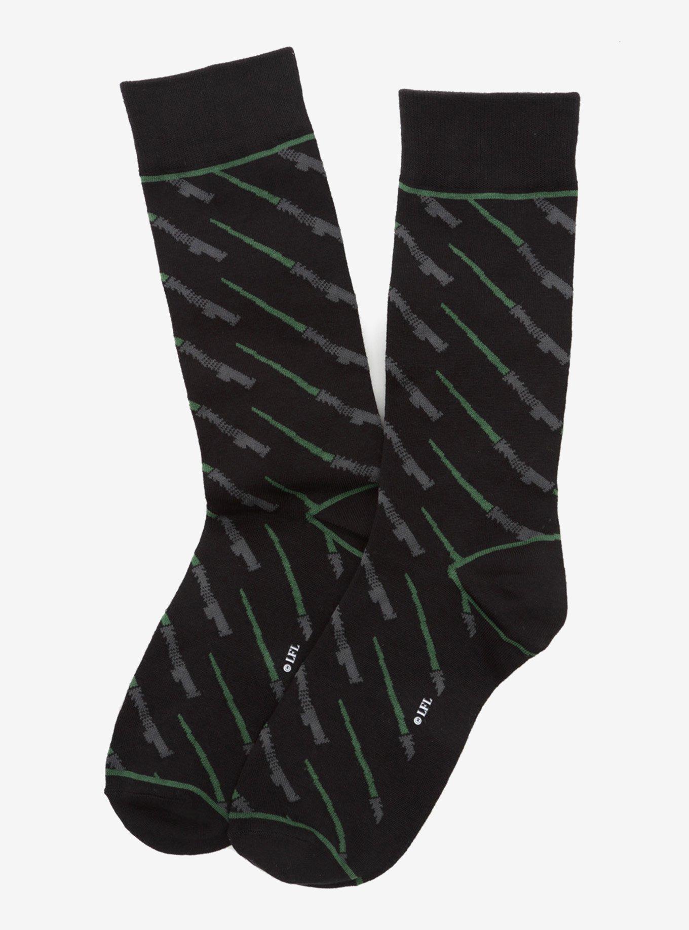 Star Wars Lightsaber Battle Dress Socks and Darth Vader Lapel Pin Gift Set, , alternate