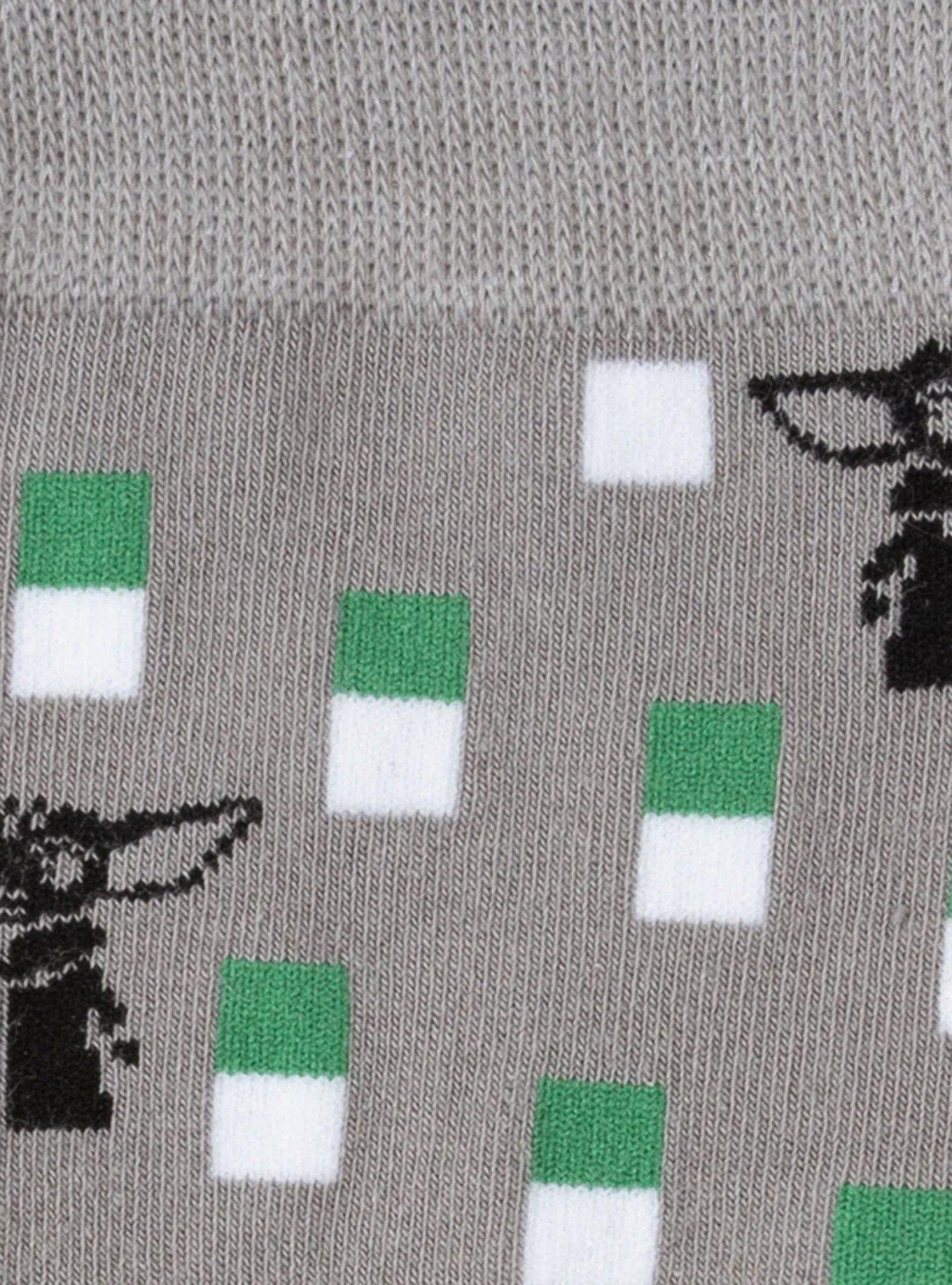 Star Wars Mandalorian and Grogu Gray Dress Socks and Lapel Pin Gift Set, , alternate
