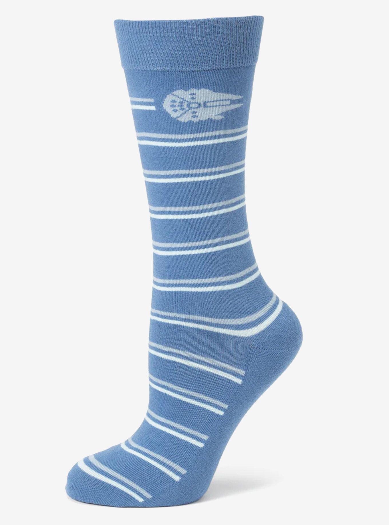 Star Wars Millennium Falcon Blue Striped Tie, , hi-res