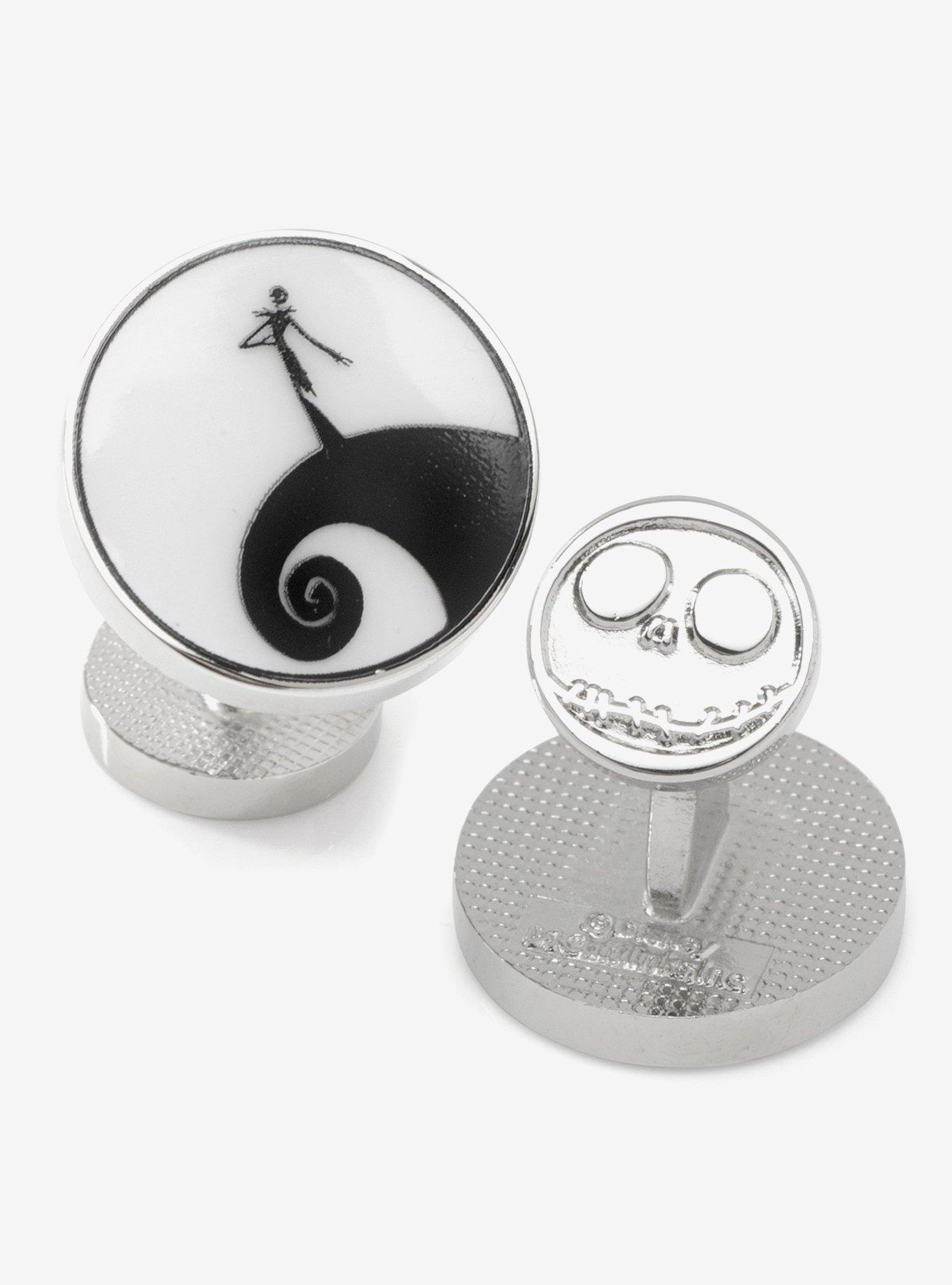 Disney The Nightmare Before Christmas Jack Skellington Silk Necktie and Cufflinks Gift Set, , alternate