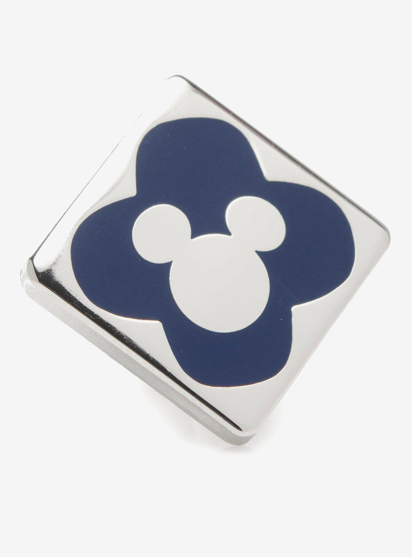 Disney Mickey Mouse Steamboat Willie Sock and Mickey Blue Lapel Pin Gift Set, , alternate