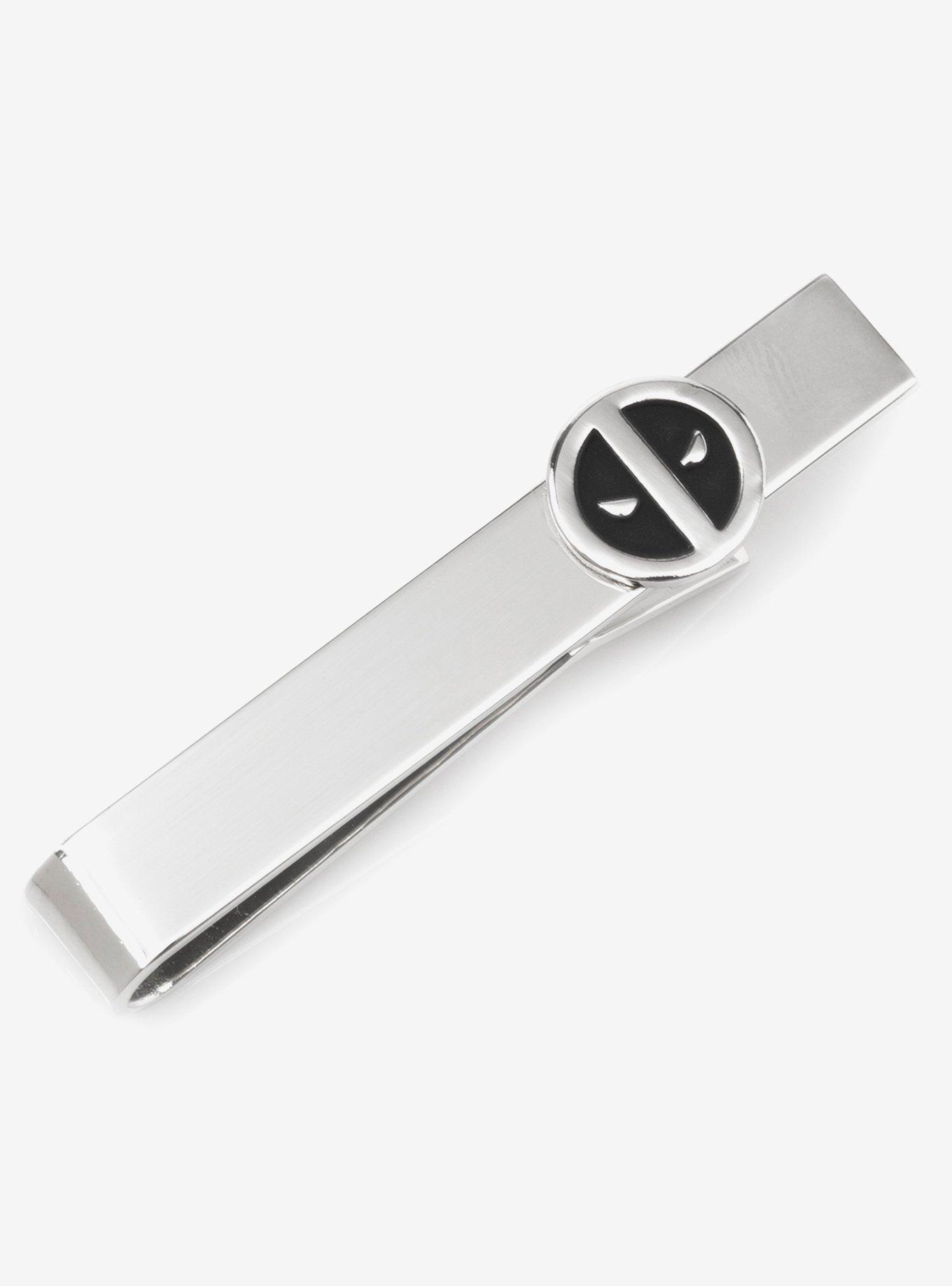 Marvel Deadpool Cufflinks and Tie Bar Gift Set, , hi-res