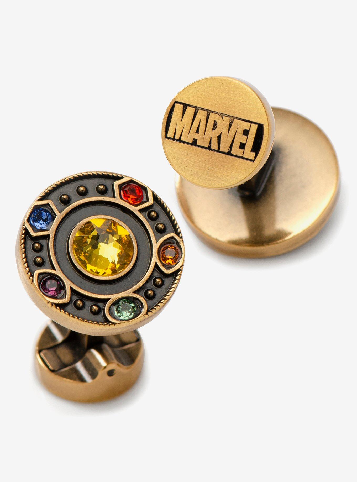 Marvel Avengers  Infinity Stones Cufflinks and Socks Gift Set, , alternate