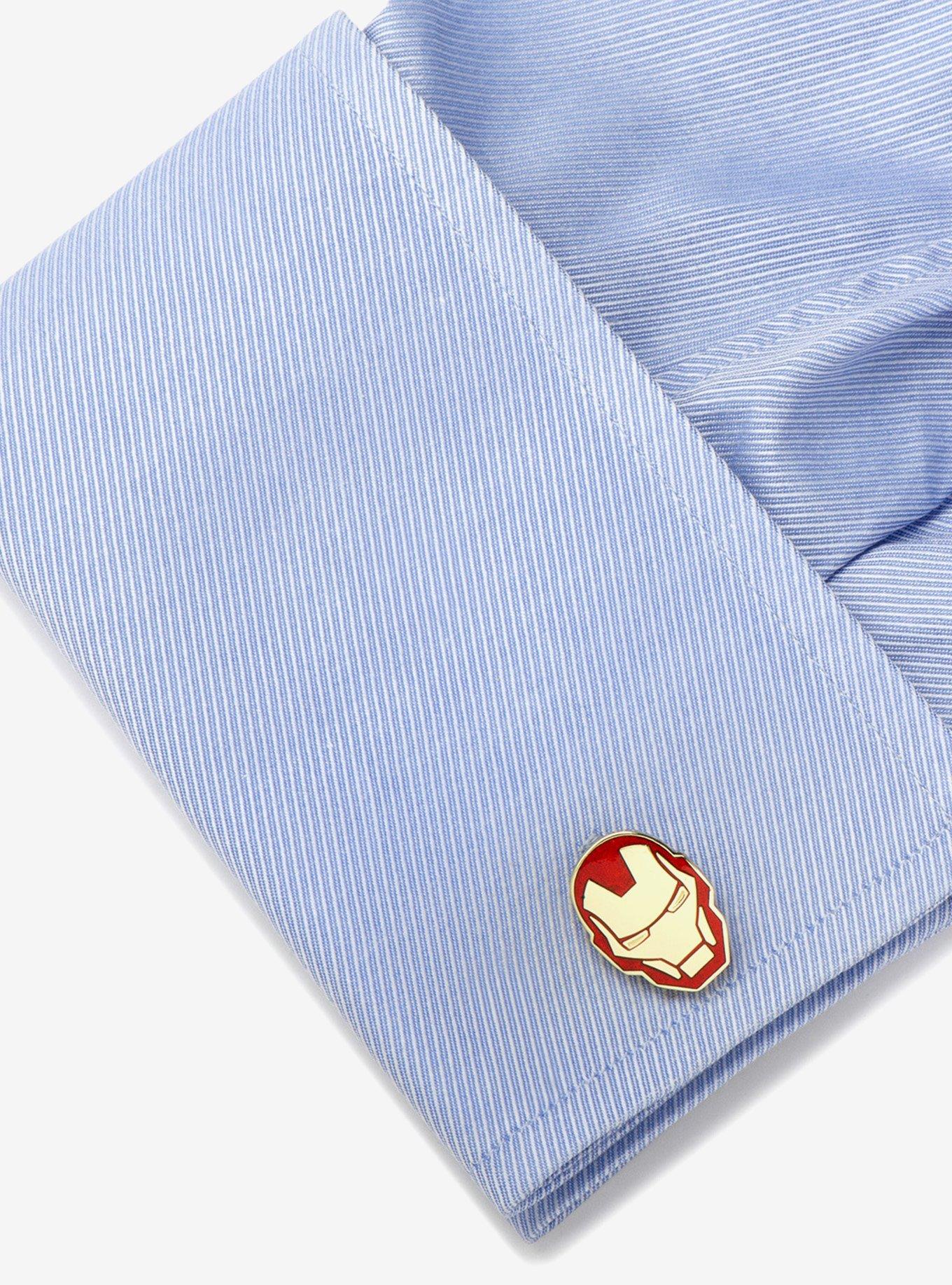 Marvel Iron Man Cufflinks and Tie Bar Gift Set, , alternate