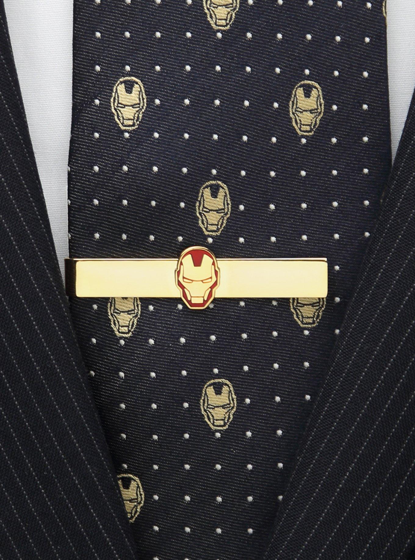 Marvel Iron Man Cufflinks and Tie Bar Gift Set, , alternate