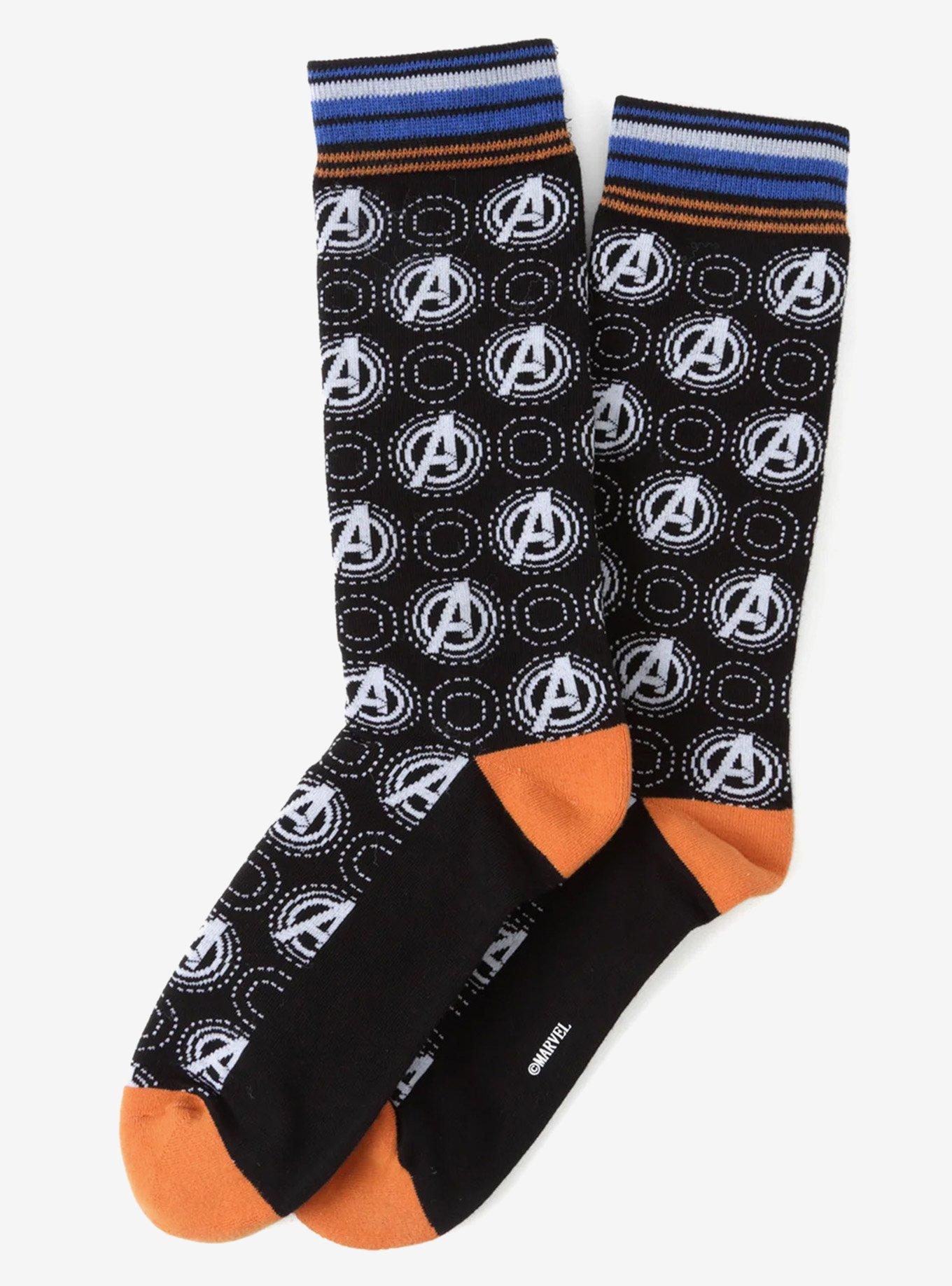 Marvel Argyle 3 Socks Pack and Lapel Pin Gift Set, , alternate