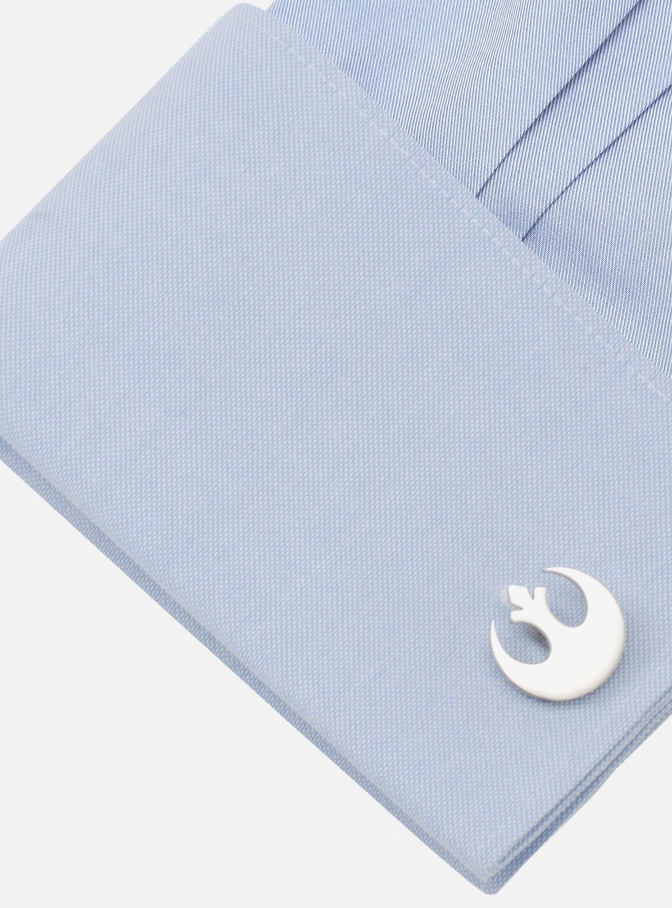 Star Wars Rebel Alliance Crest Stainless Steel Cufflinks, , alternate