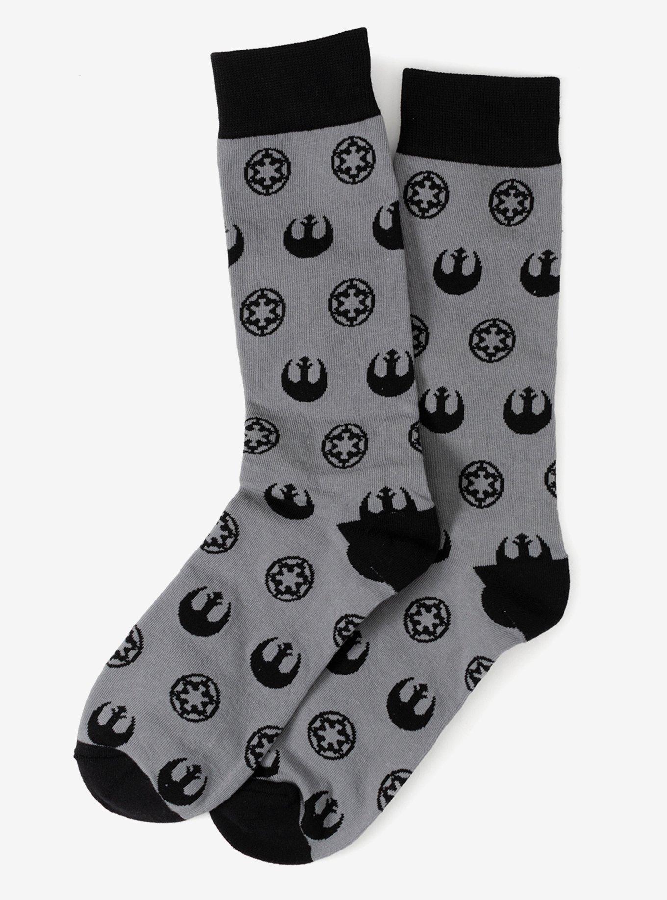 Star Wars Darth Vader Black, White, and Gray Dress Socks and Lapel Pin Gift Set, , alternate