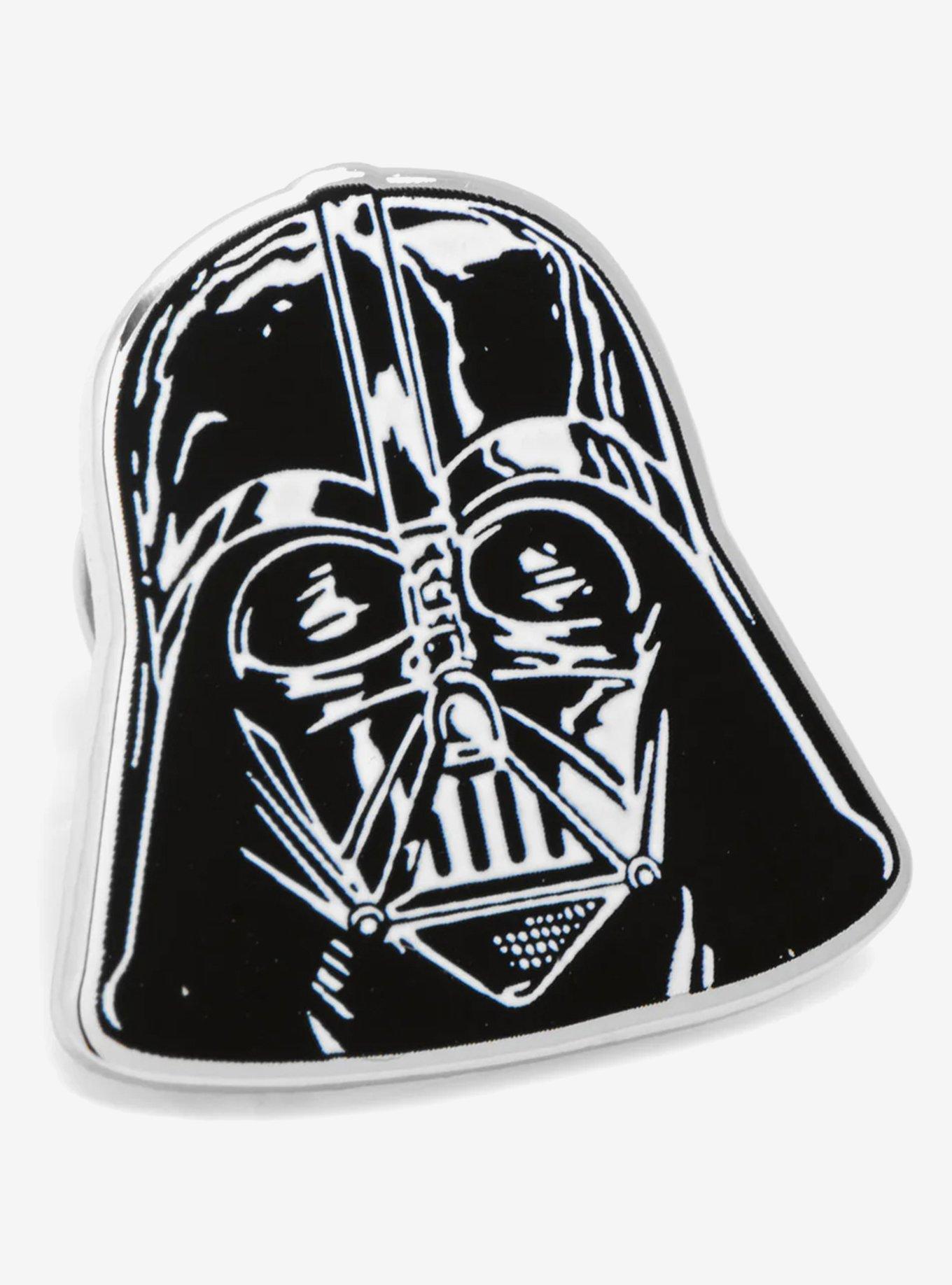 Star Wars Darth Vader Red and Black Holiday Dress Socks and Lapel Pin Gift Set, , alternate