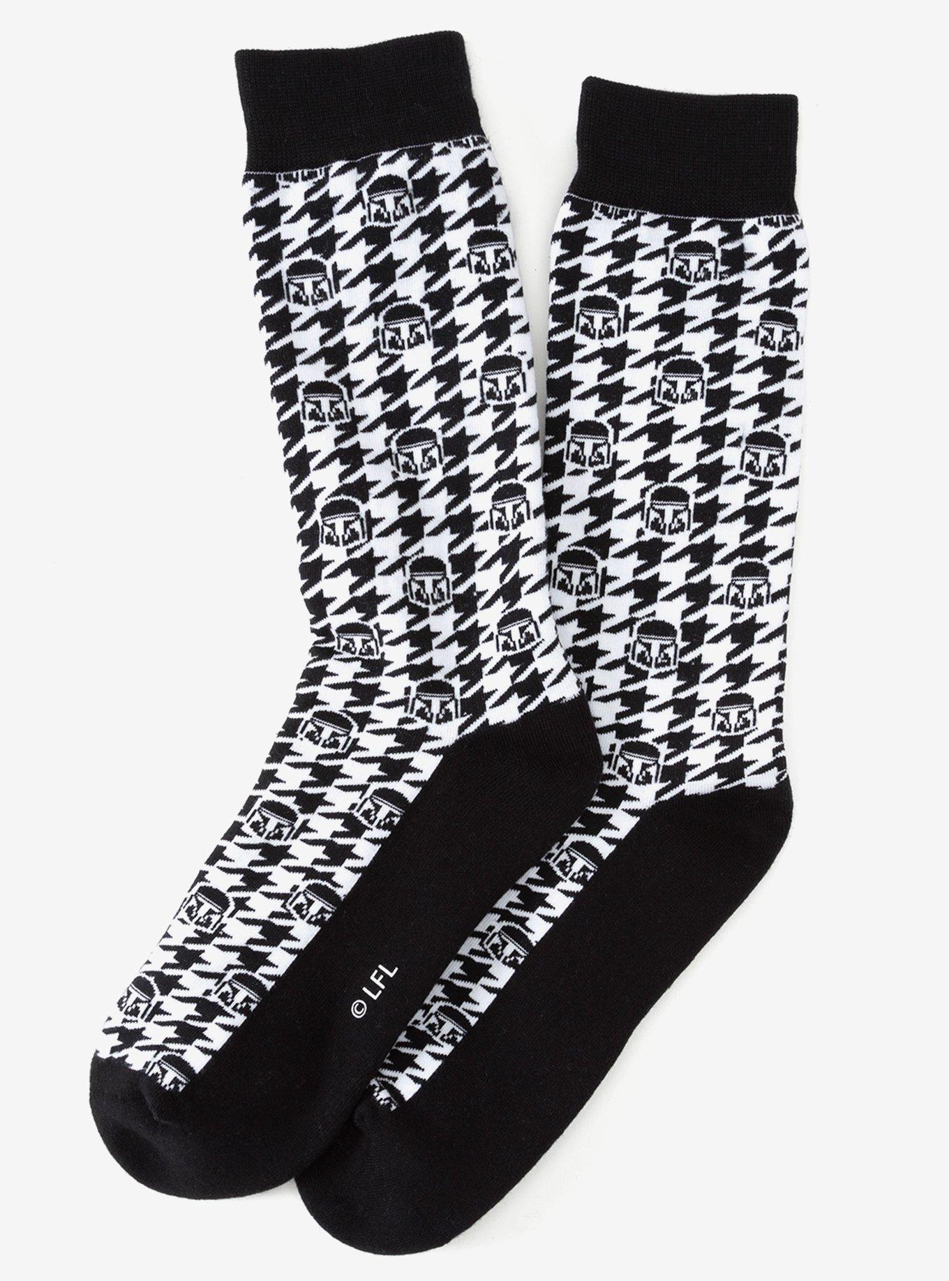 Star Wars Mandalorian Dress Socks 3-Pack and Mythosaur Lapel Pin Gift Set, , alternate