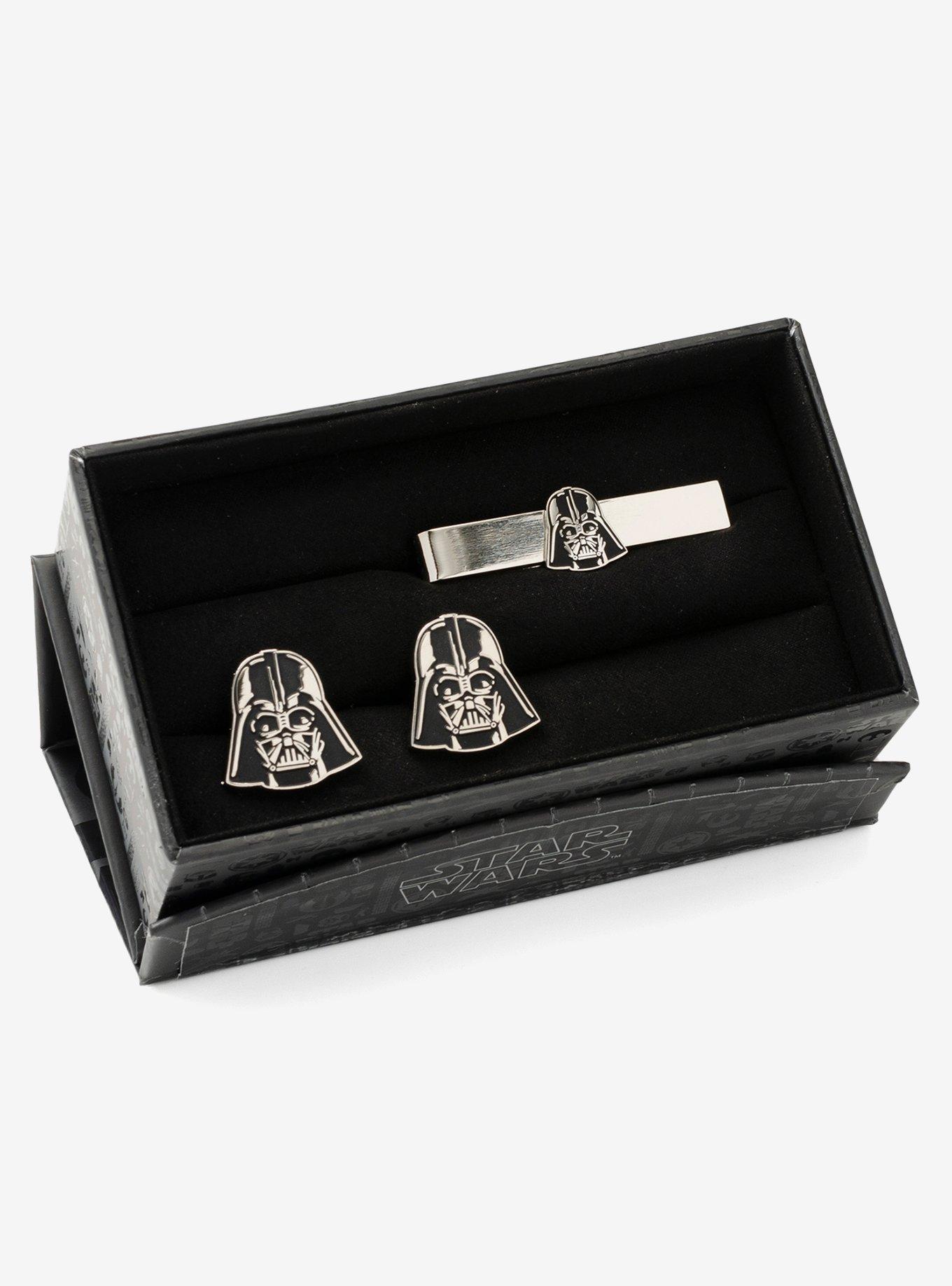 Star Wars Darth Vader Cufflinks and Tie Bar Gift Set, , hi-res