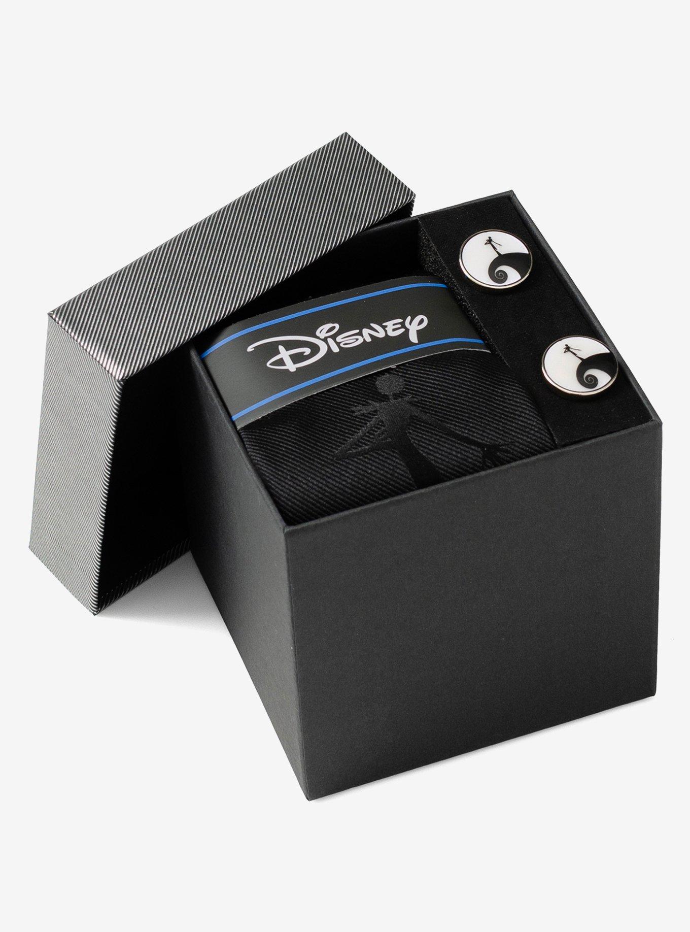 Disney The Nightmare Before Christmas Jack Skellington Silk Necktie and Cufflinks Gift Set