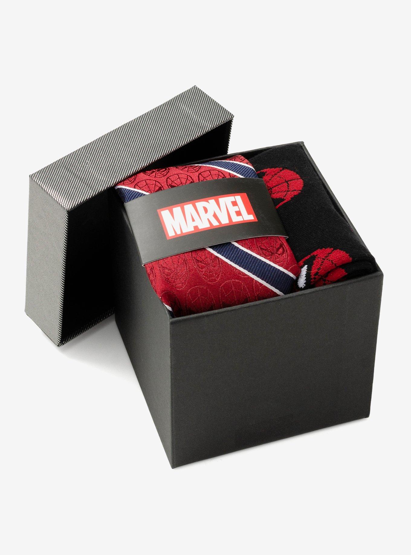 Marvel Spider Man Favorites Silk Tie Gift Set, , hi-res