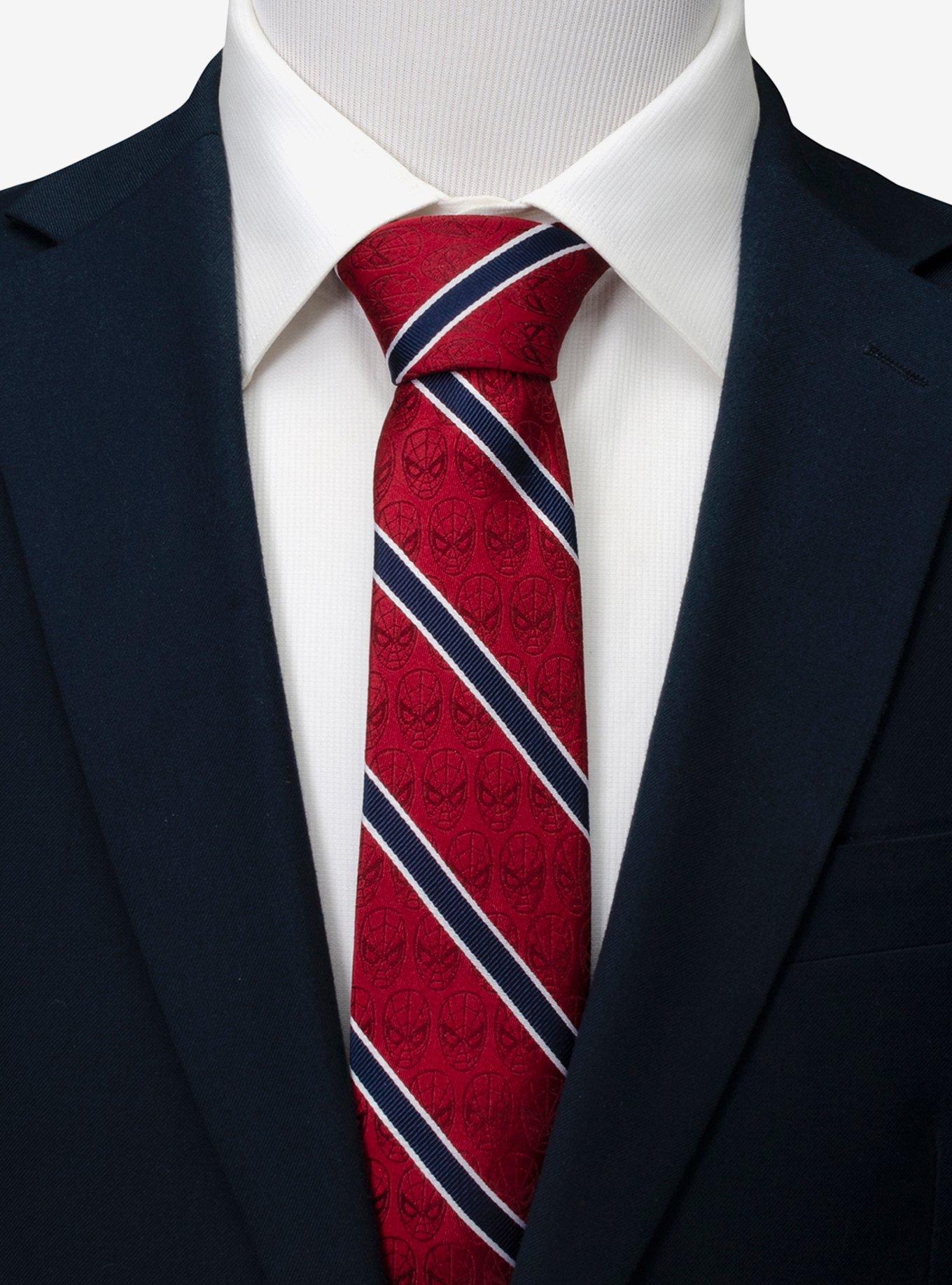 Marvel Spider Man Favorites Silk Tie Gift Set, , alternate