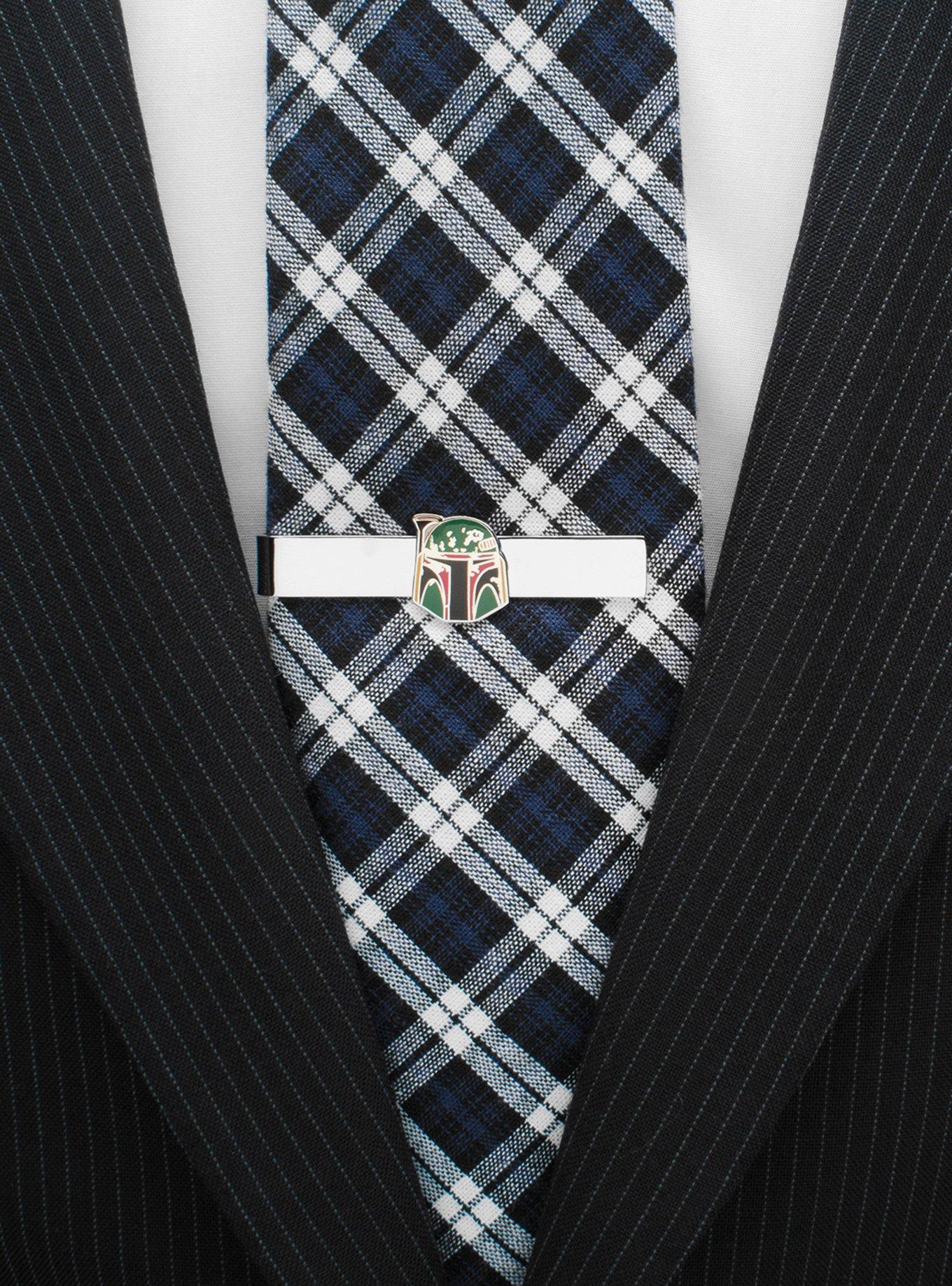 Star Wars Boba Fett Cufflinks and Tie Bar Gift Set, , alternate