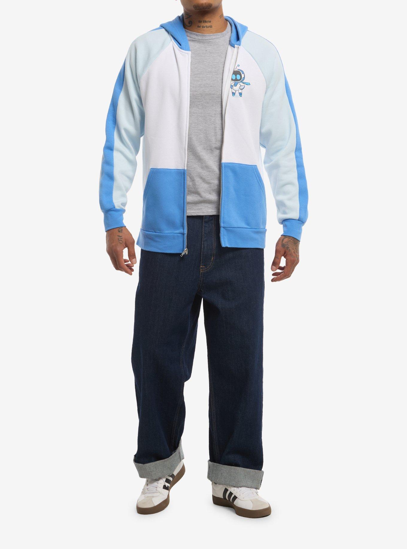 Astro Bot Color-Block Hoodie, MULTI, alternate - view 3