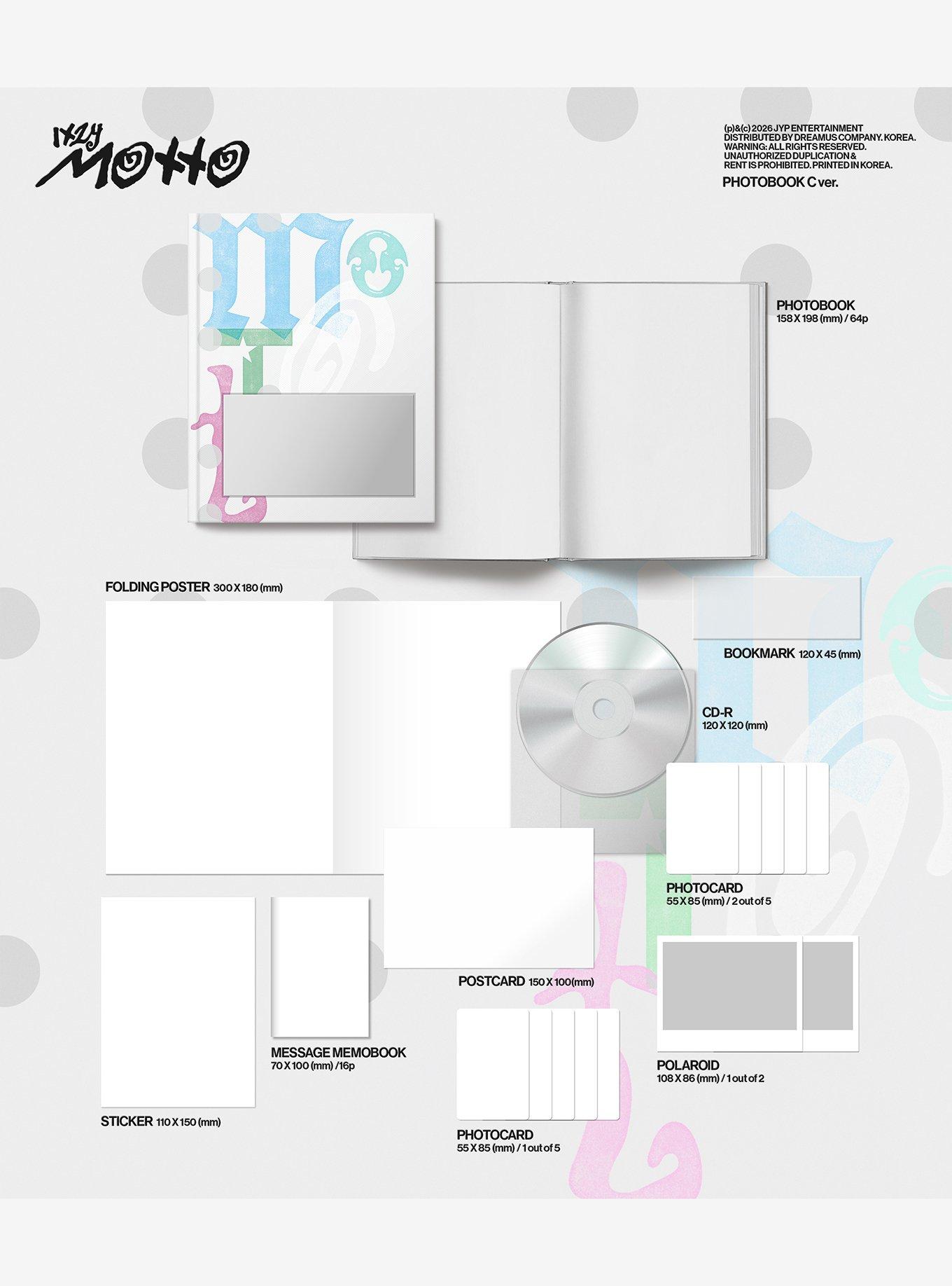 ITZY Motto Mini Album PHOTOBOOK C Version CD, , hi-res