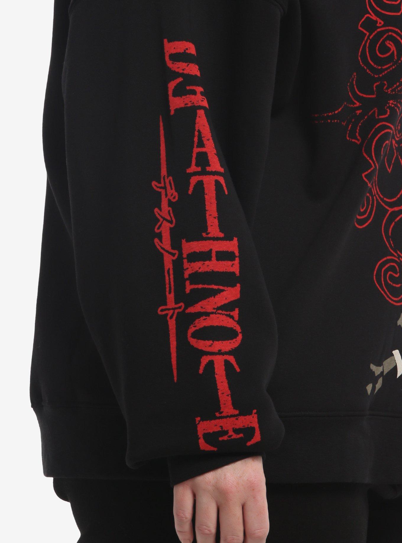 Death Note Misa Fur Trim Girls Hoodie Plus Size, MULTI, alternate - view 4