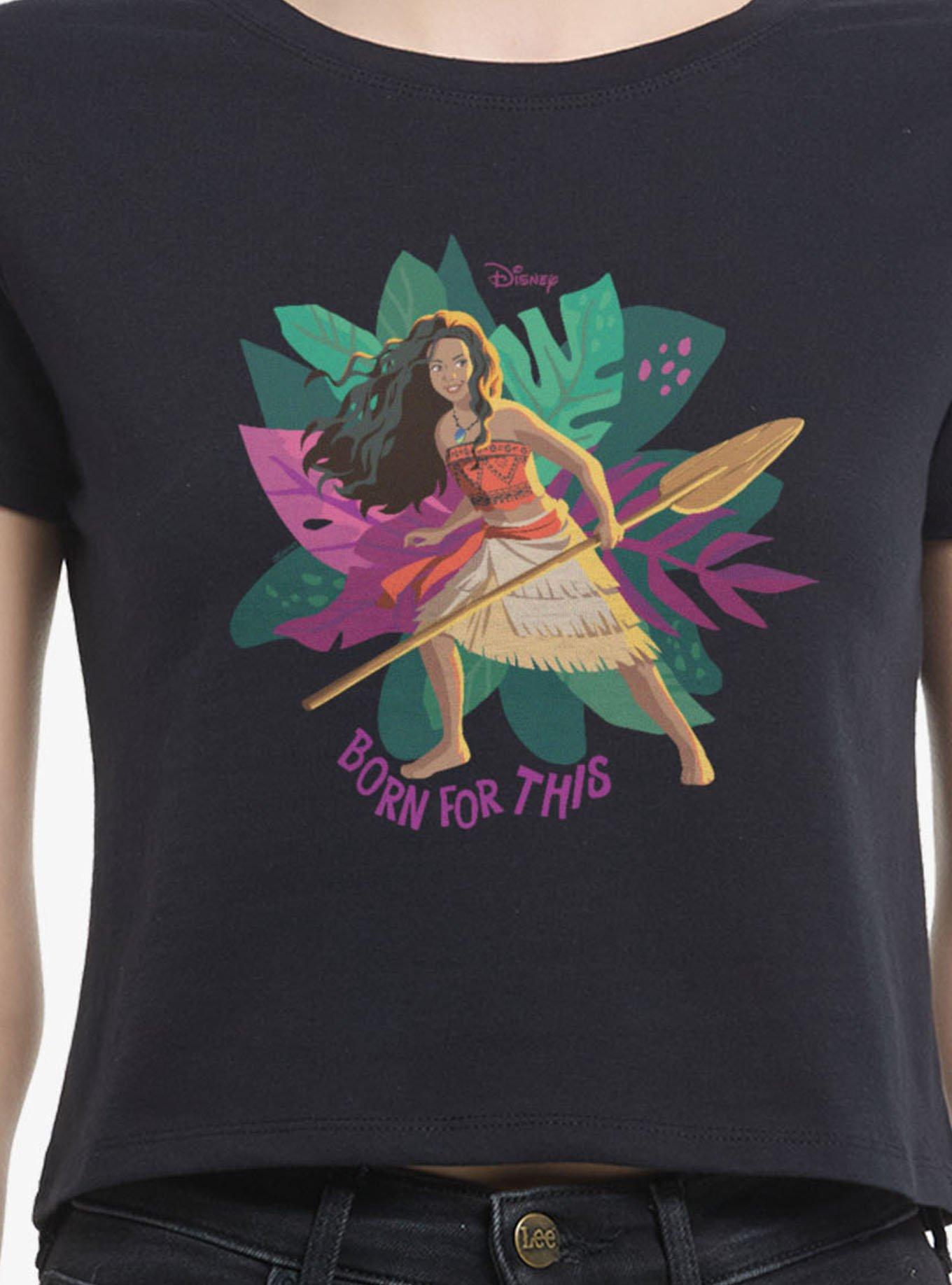 Disney Moana Born For This Women Baby T-Shirt, , hi-res