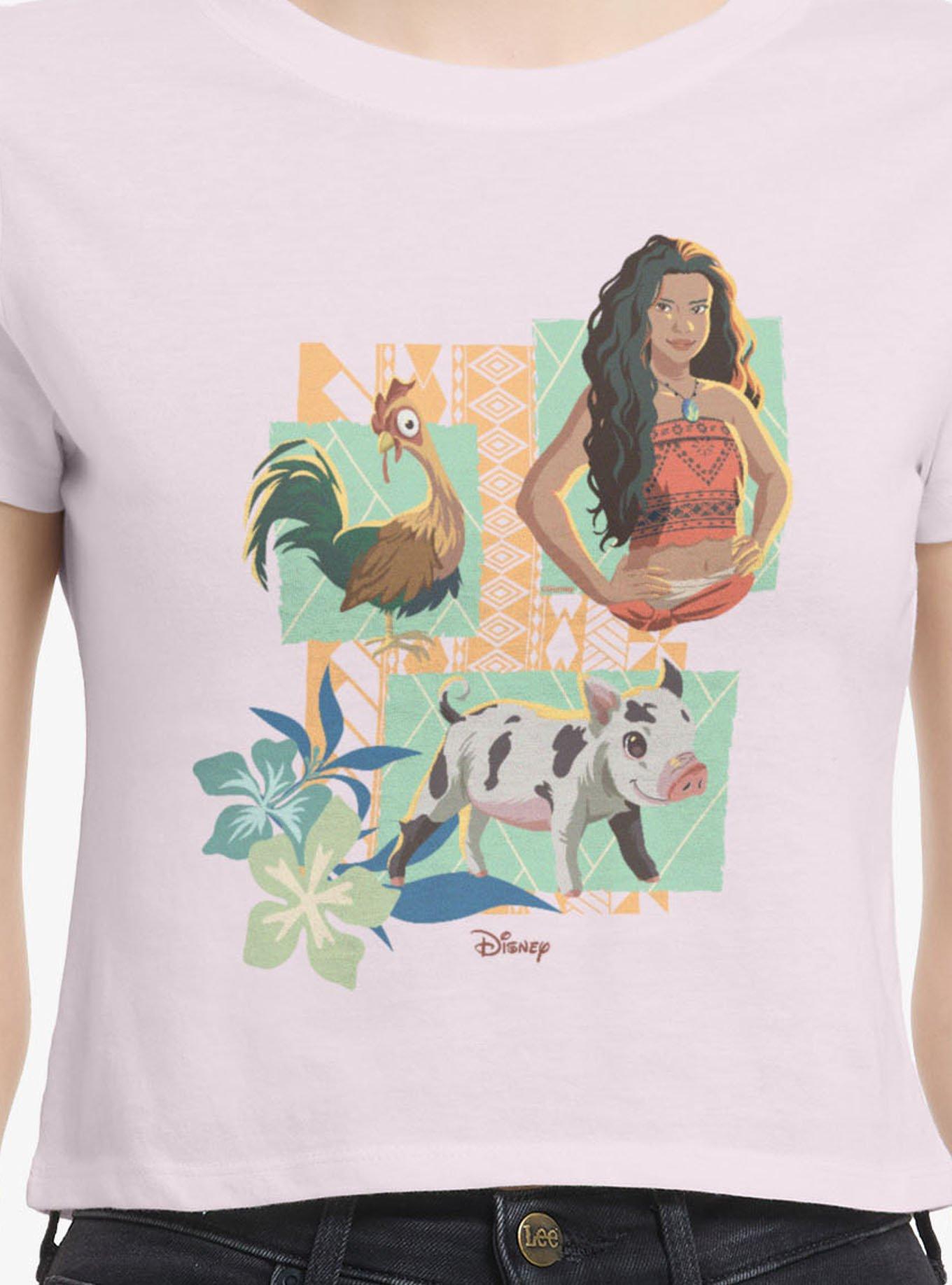 Disney Moana Hei Hei And Pua Panels Women Baby T-Shirt, , hi-res