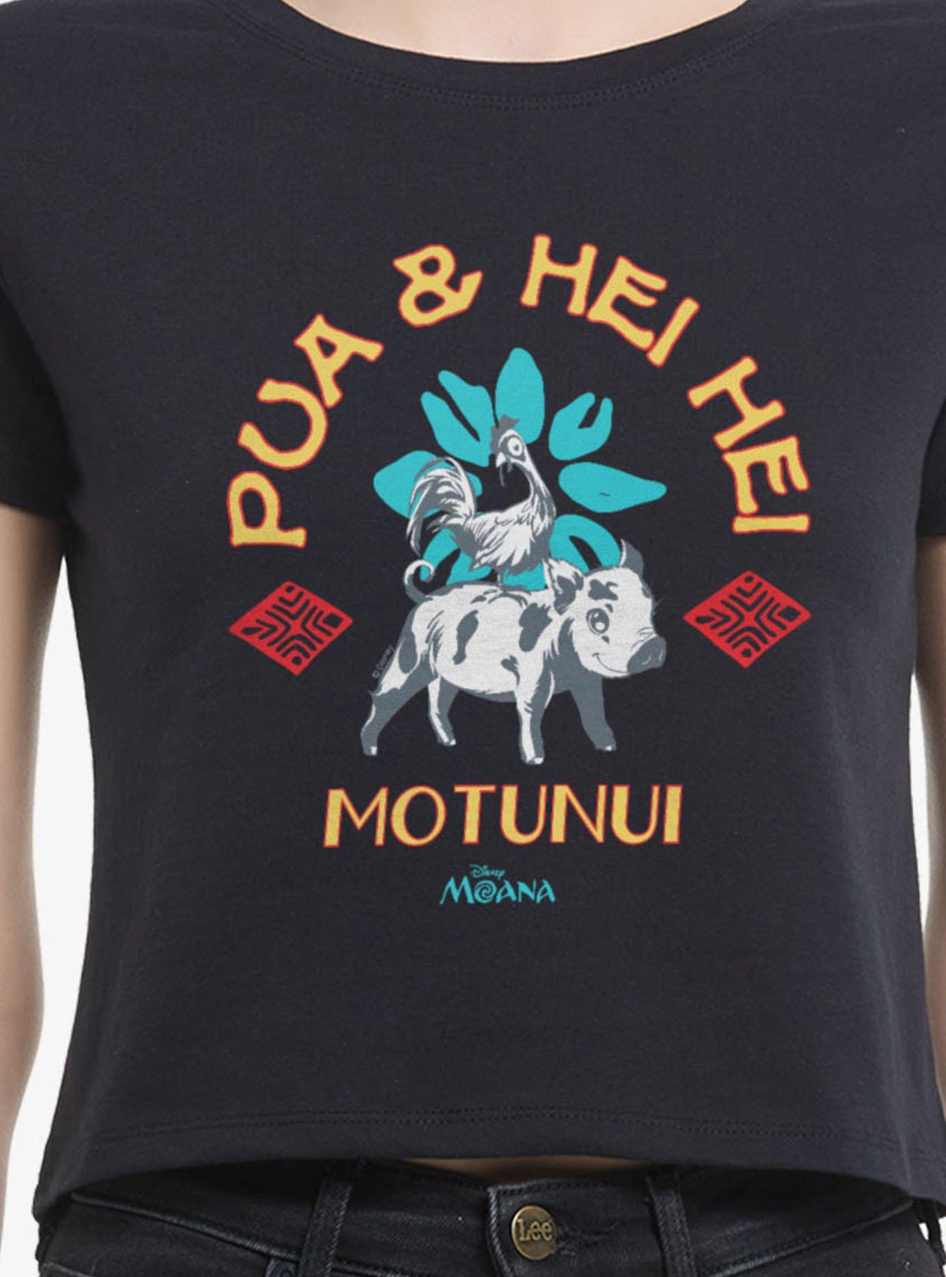 Disney Moana Pua And Hei Hei Ride Motunui Women Baby T-Shirt Box Lunch Exclusive, , hi-res