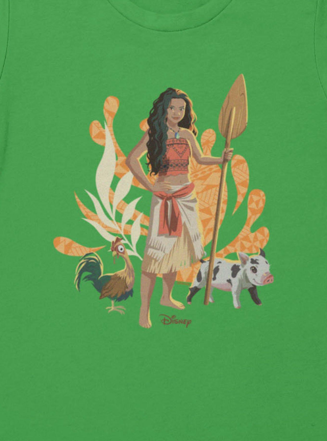 Disney Moana With Hei Hei And Pua Womens T-Shirt, , hi-res