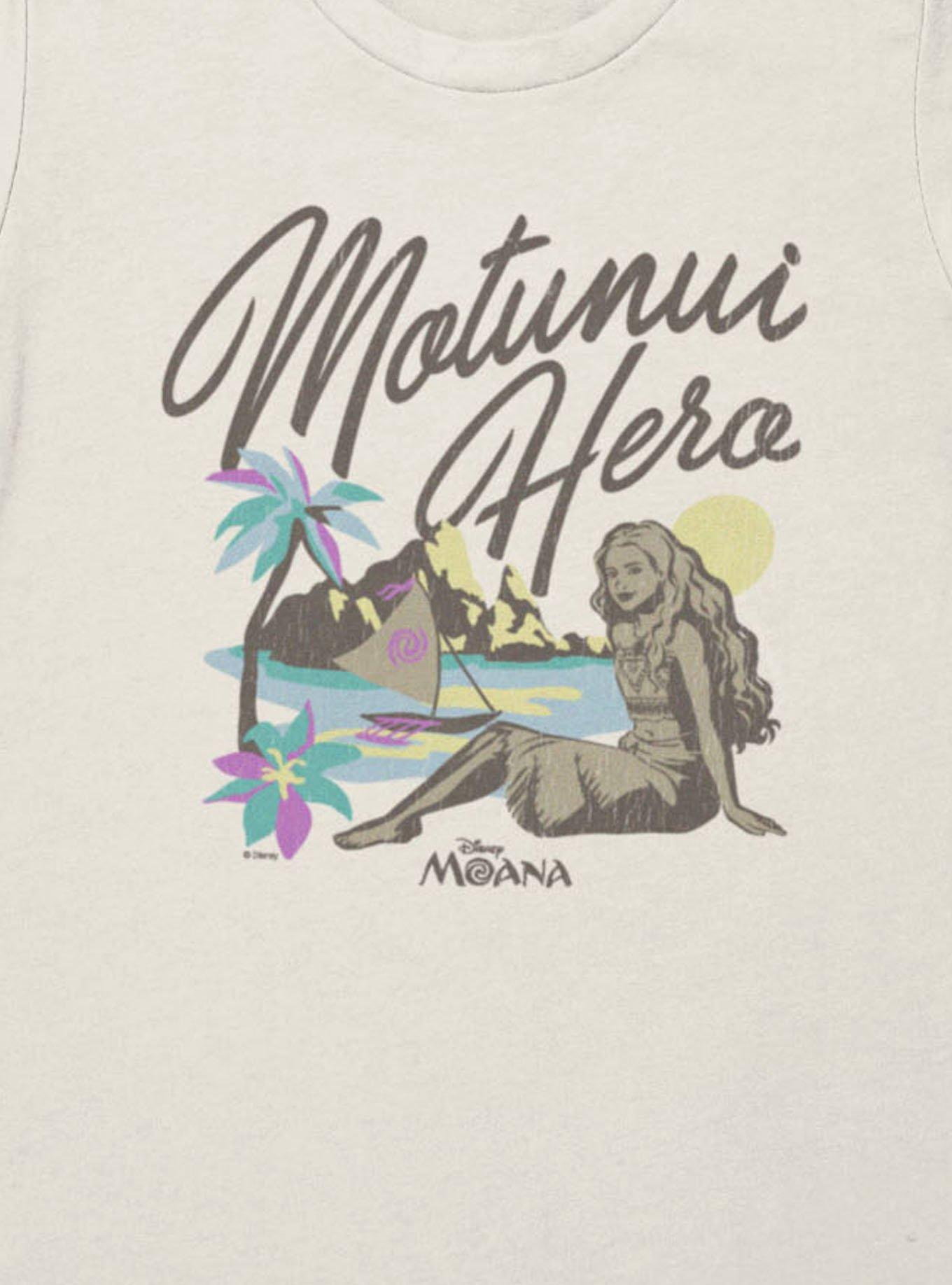 Disney Moana Motunui Hero Womens T-Shirt Box Lunch Exclusive, , hi-res
