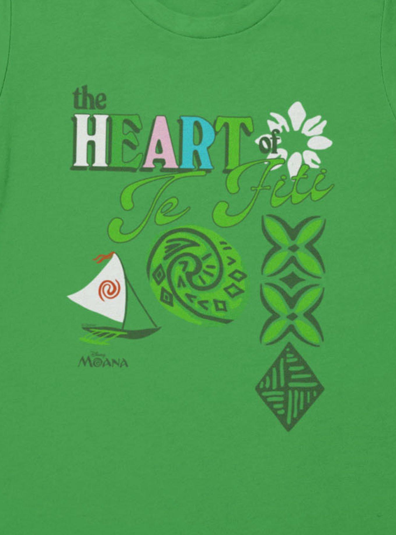 Disney Moana Heart Of Te Fiti Womens T-Shirt Box Lunch Exclusive, , hi-res