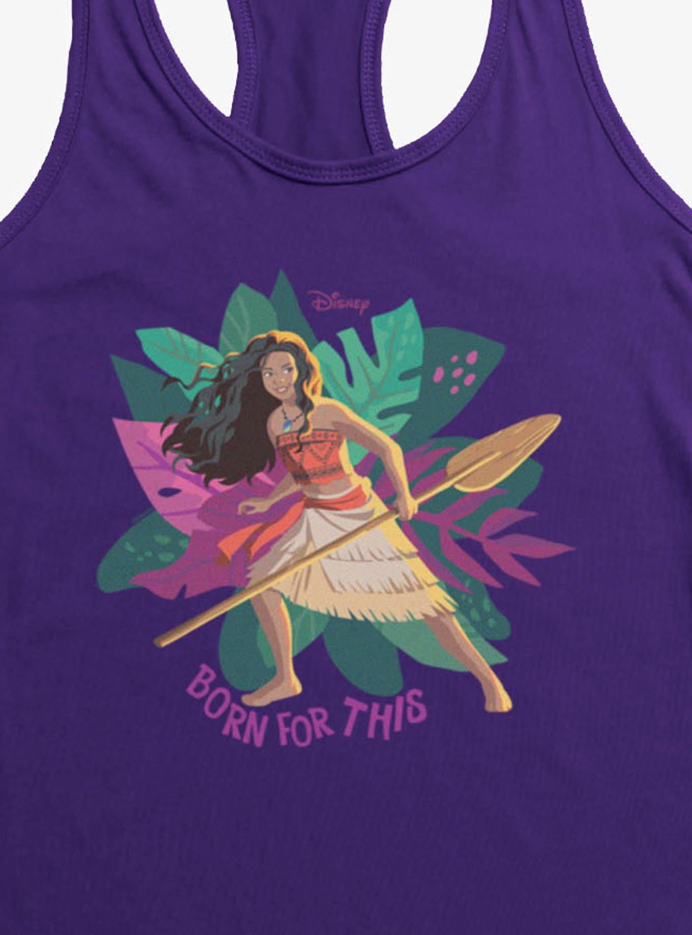 Disney Moana Born For This Womens Tank Top, , hi-res