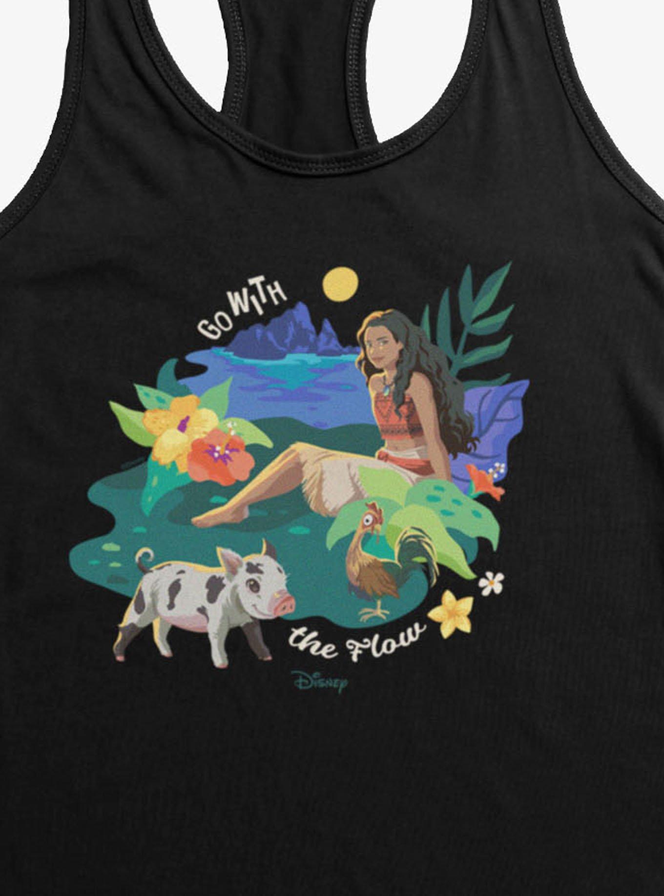 Disney Moana Go With The Flow Womens Tank Top, , hi-res