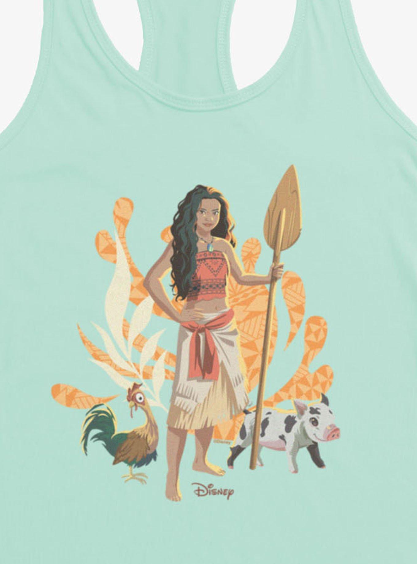 Disney Moana With Hei Hei And Pua Womens Tank Top, , hi-res