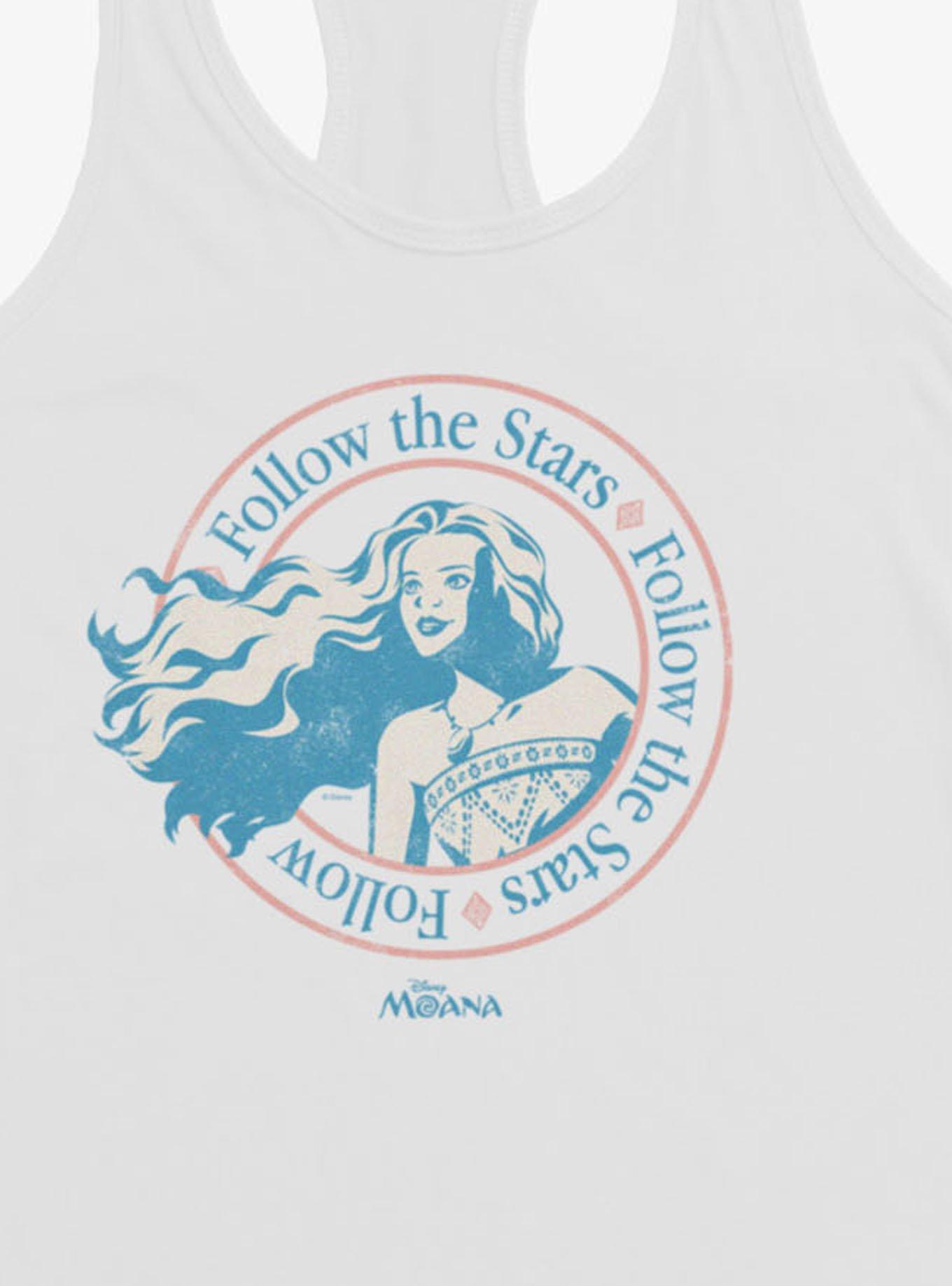 Disney Moana Follow The Stars Crest Womens Tank Top Box Lunch Exclusive, , hi-res