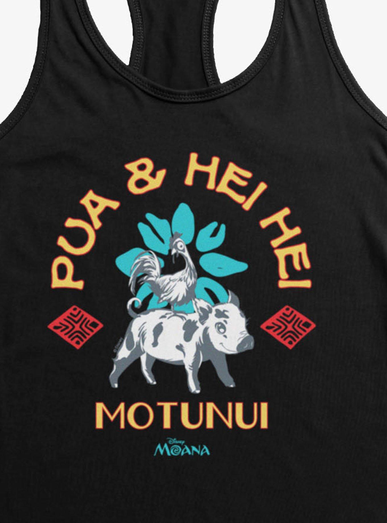 Disney Moana Pua And Hei Hei Ride Motunui Womens Tank Top Box Lunch Exclusive, , hi-res