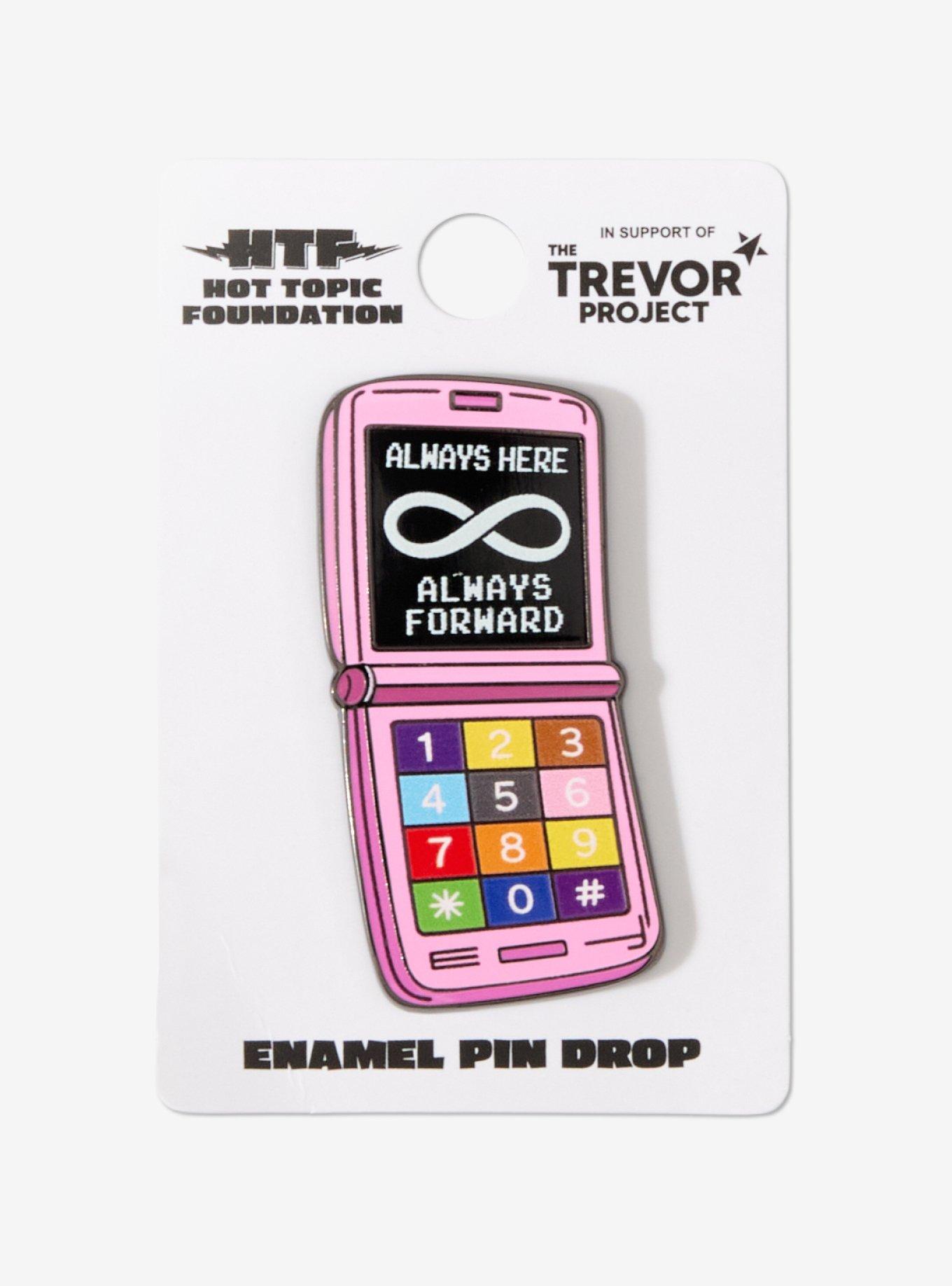 Hot Topic Foundation Pride Cellphone 2026 Enamel Pin, , hi-res
