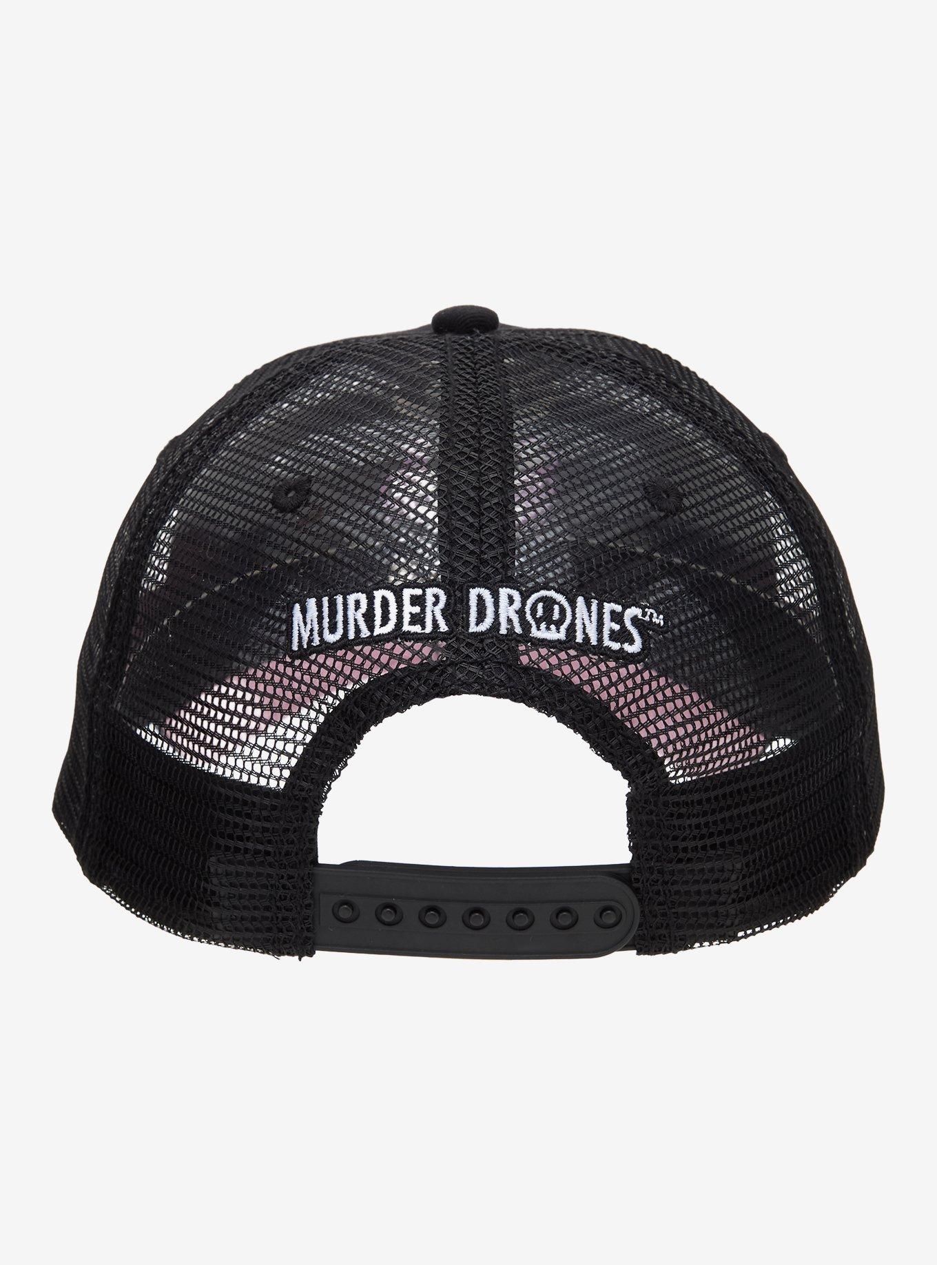 Murder Drones Uzi Symbol Ball Cap - BoxLunch Exclusive, , alternate - view 3