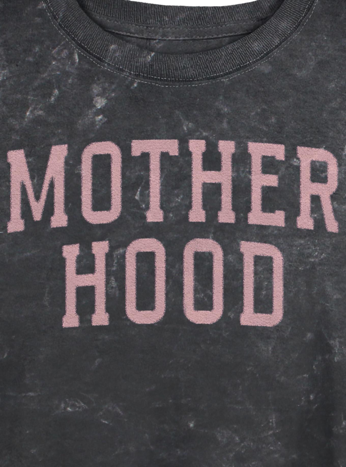 Mother Hood Girls Mineral Wash Crop T-Shirt, , hi-res