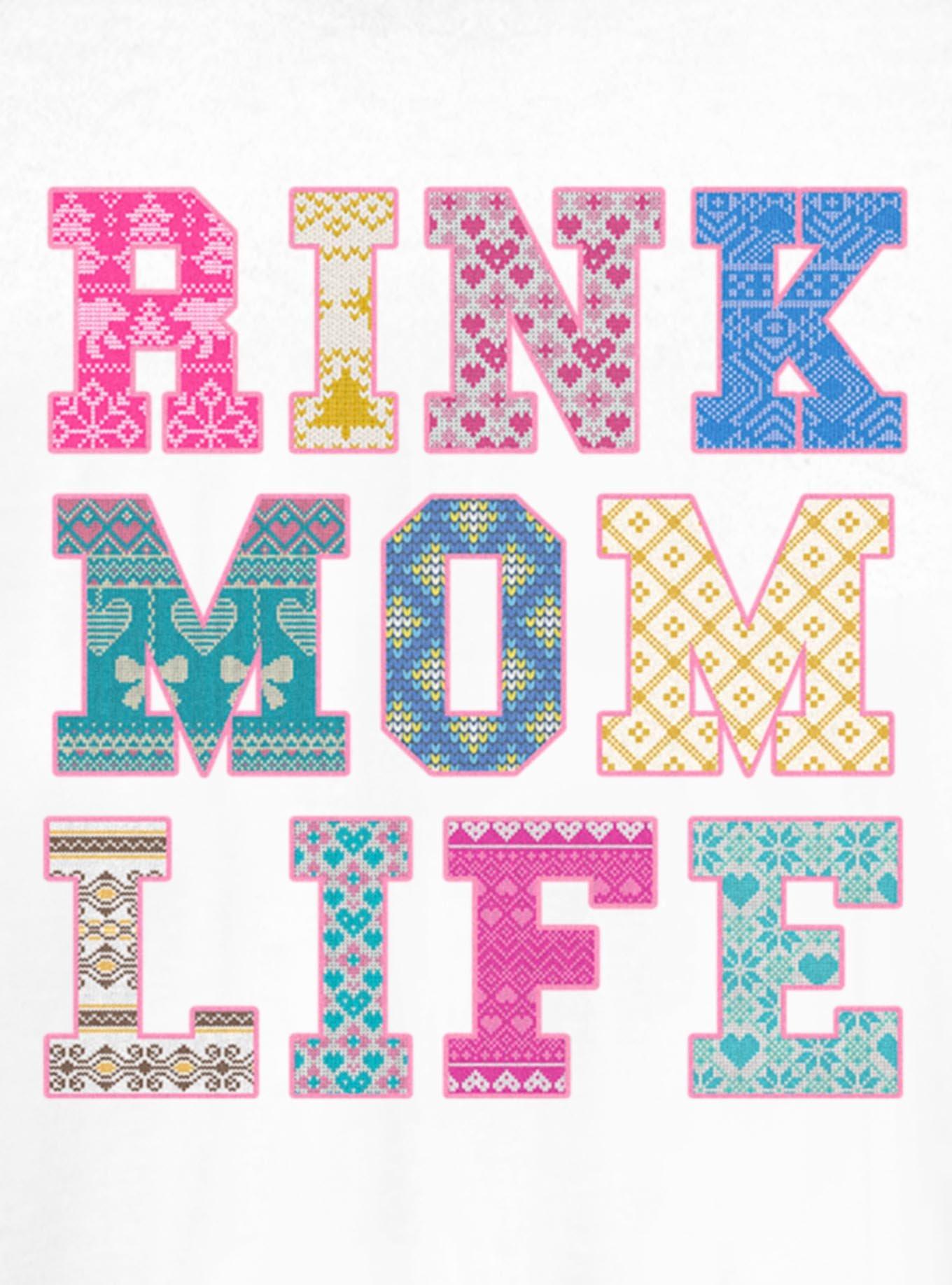 Rink Mom Life Girls T-Shirt, , hi-res