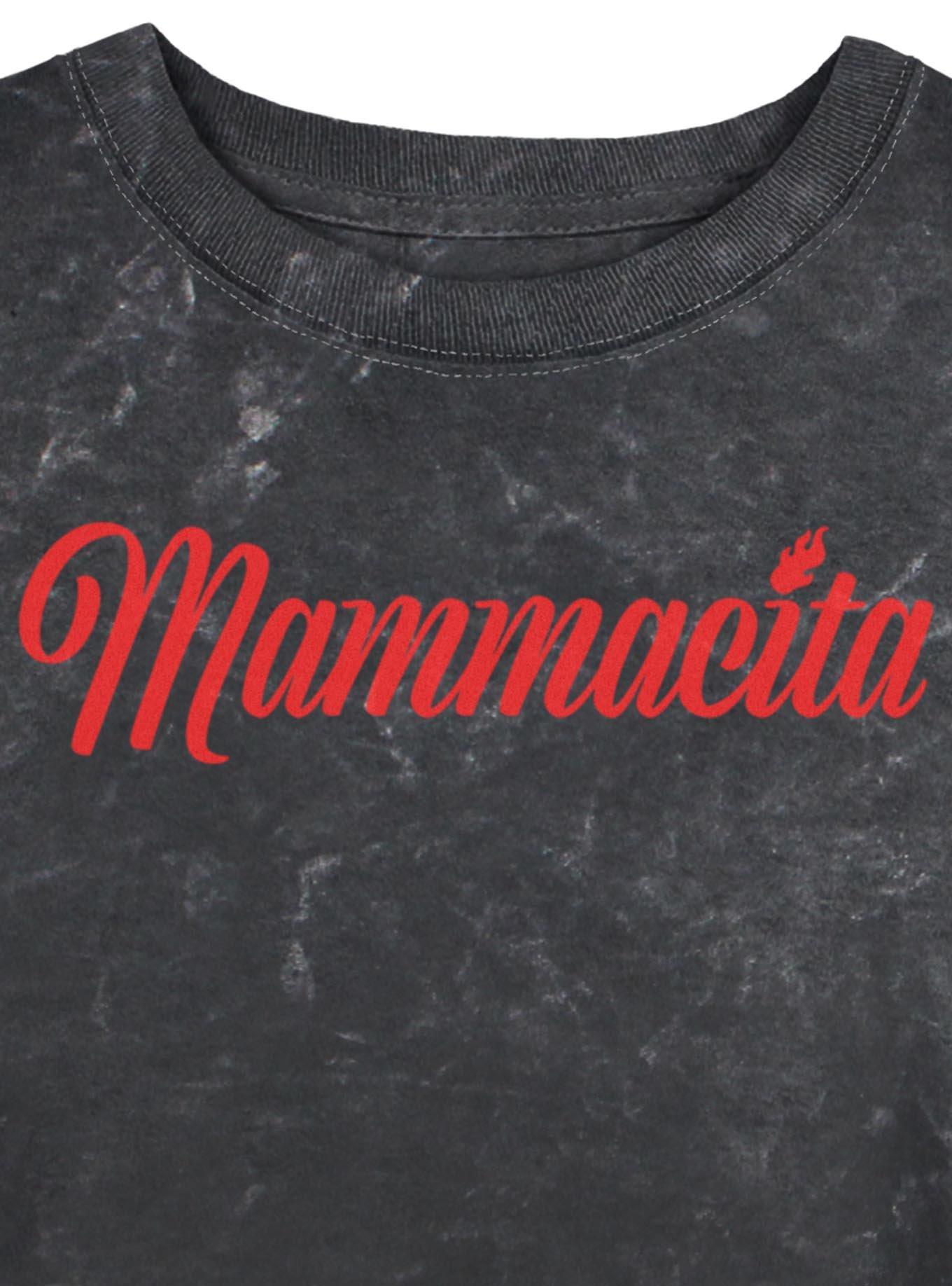 Mammacita Girls Mineral Wash Crop T-Shirt, , hi-res
