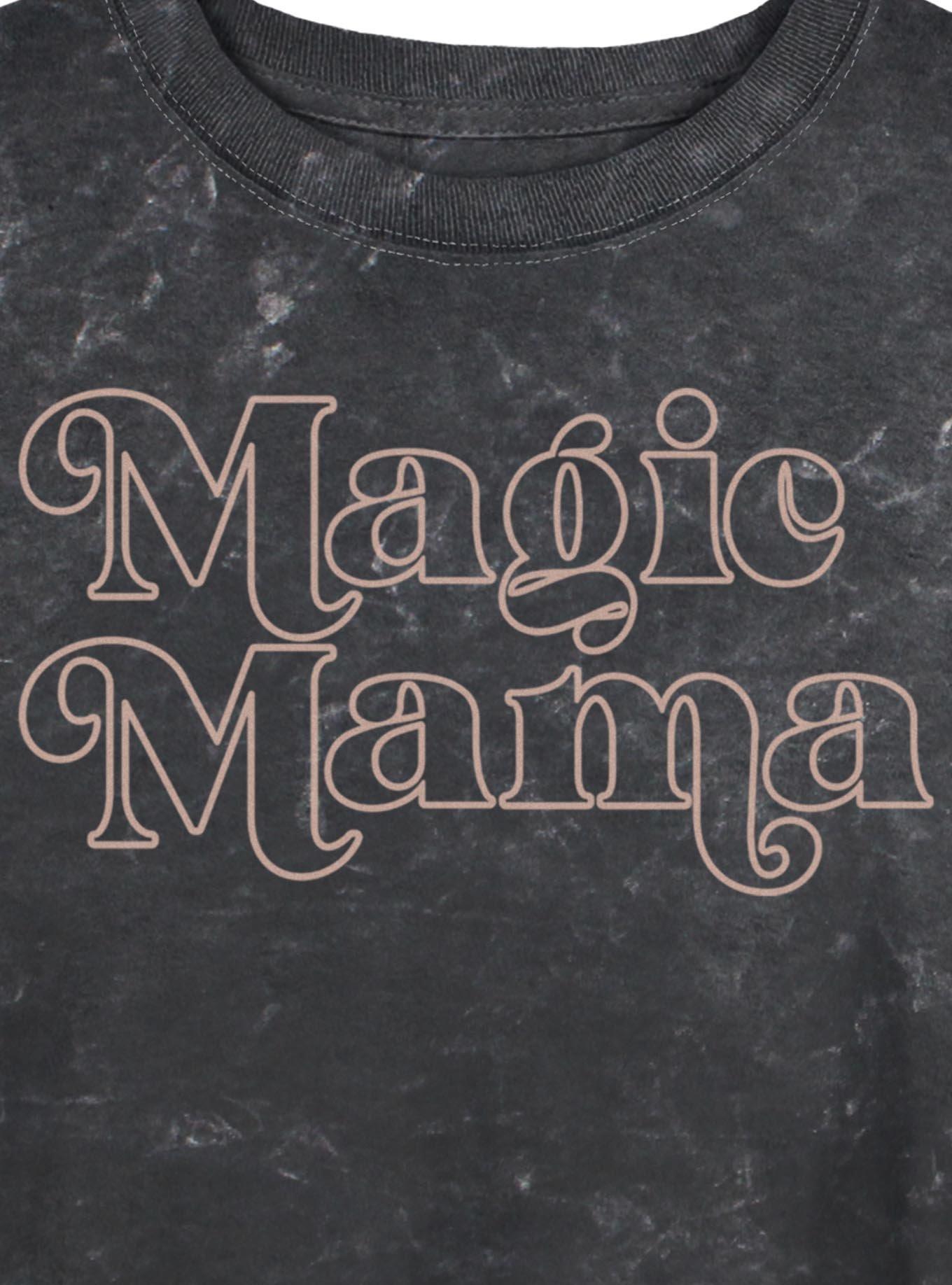 Magic Mama Girls Mineral Wash Crop T-Shirt, , hi-res