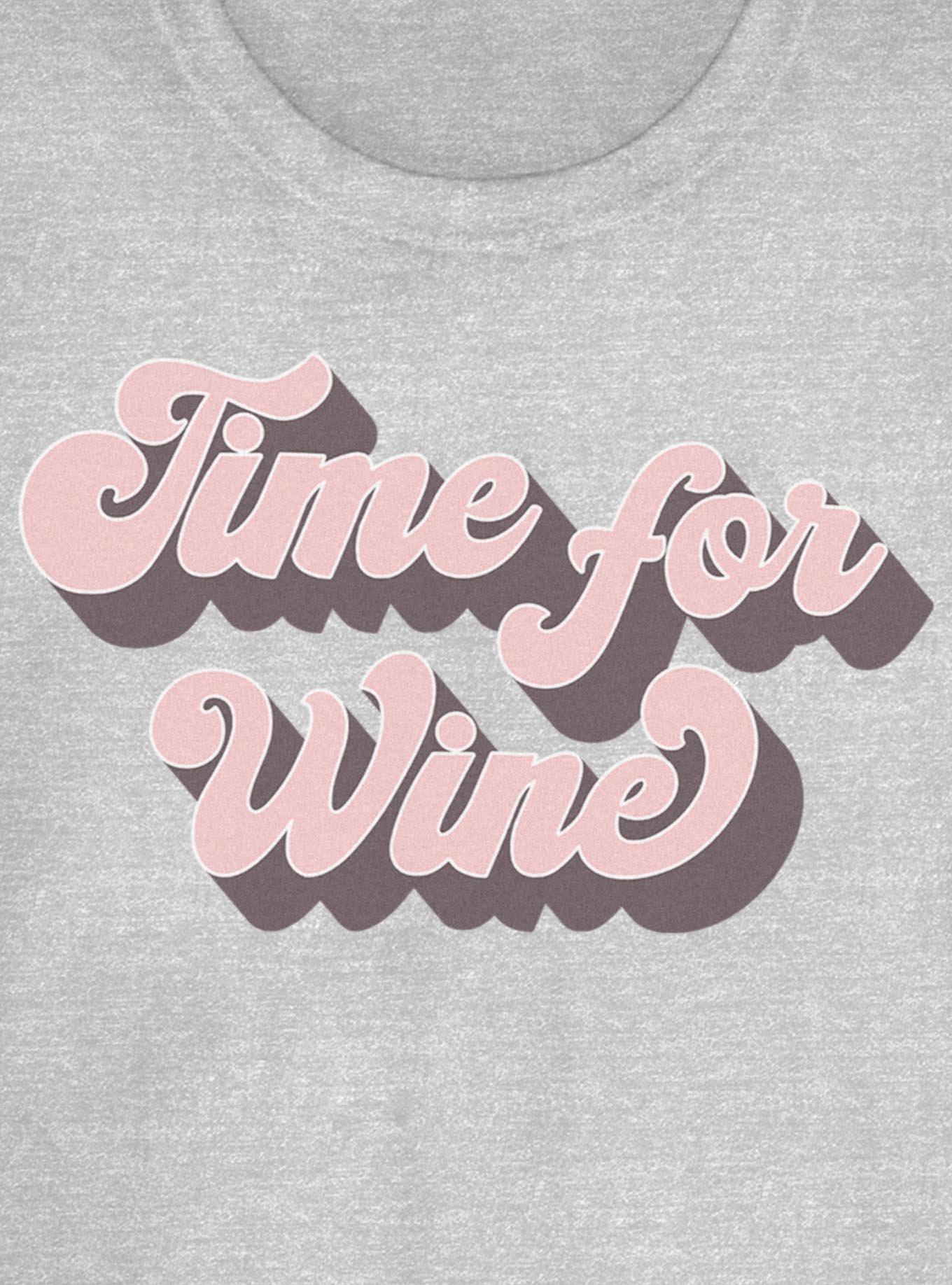 Mom Wine Time Girls T-Shirt, , hi-res